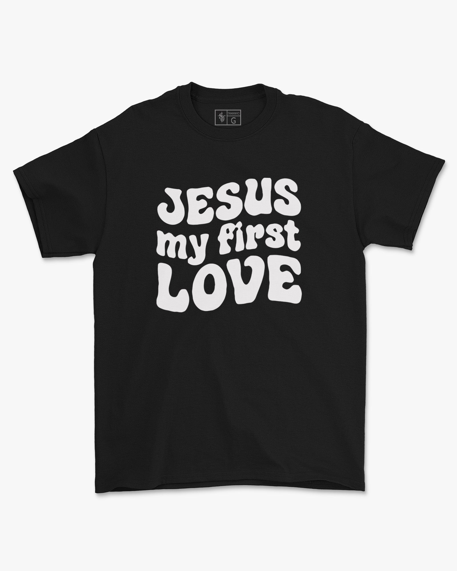 Camiseta de Algodão Jesus My First Love