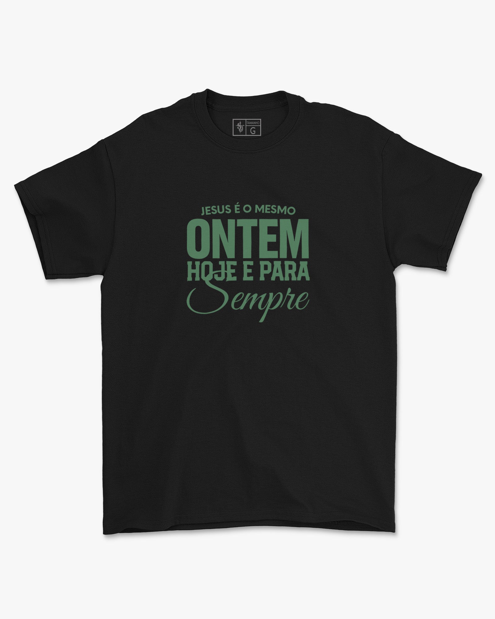 Camiseta de Algodão Jesus É O Mesmo