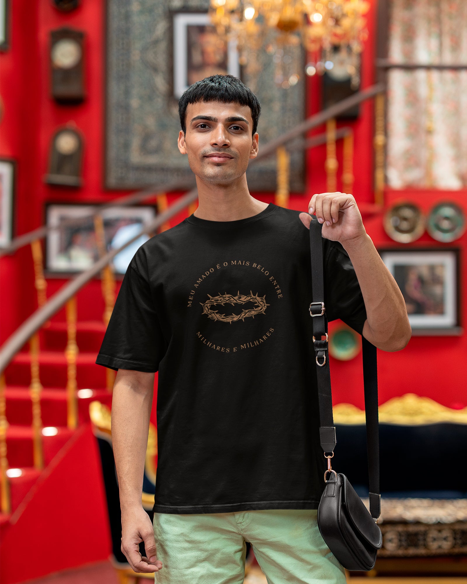 Camiseta de Algodão Meu Amado