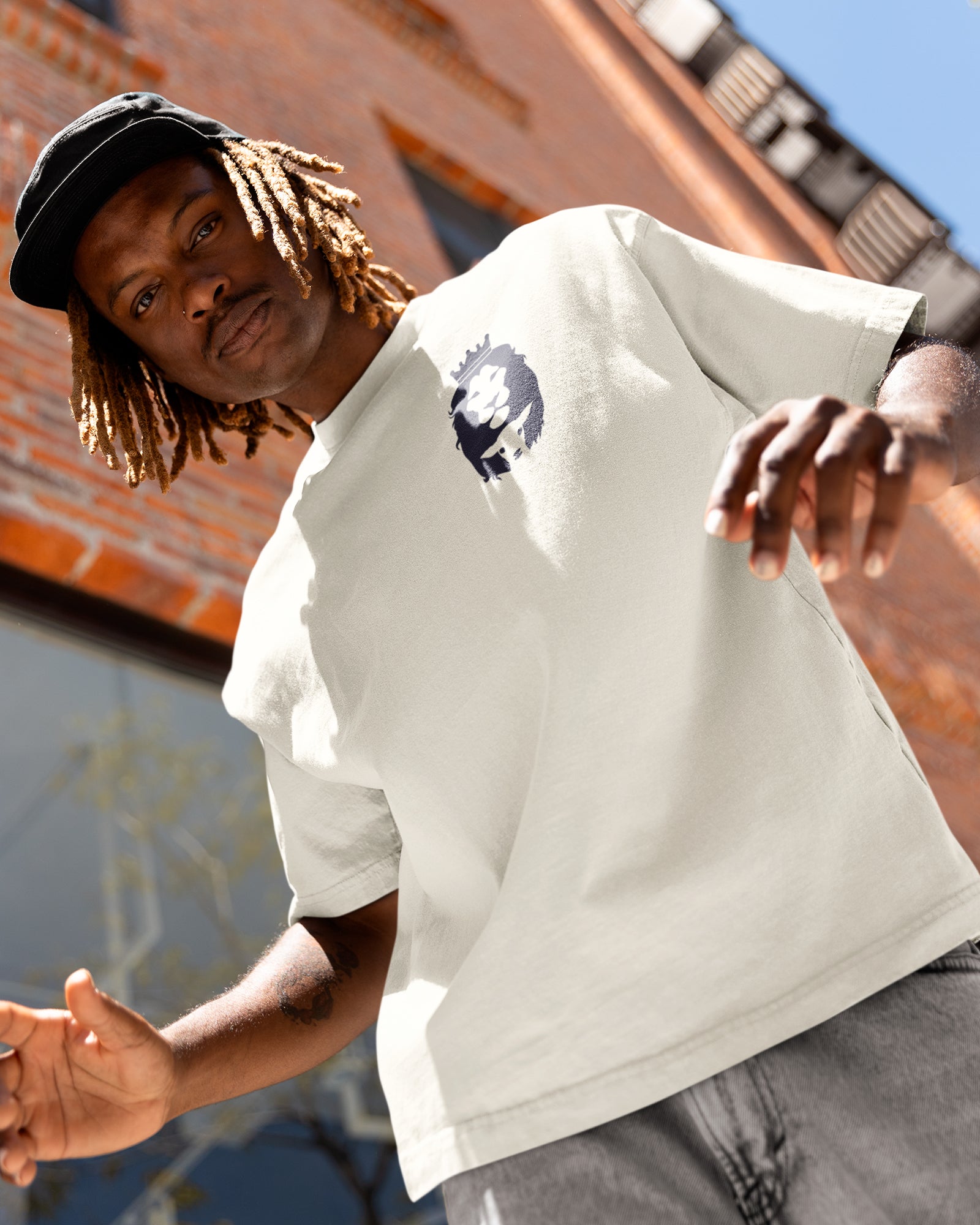 Camiseta de Algodão Leão De Judá