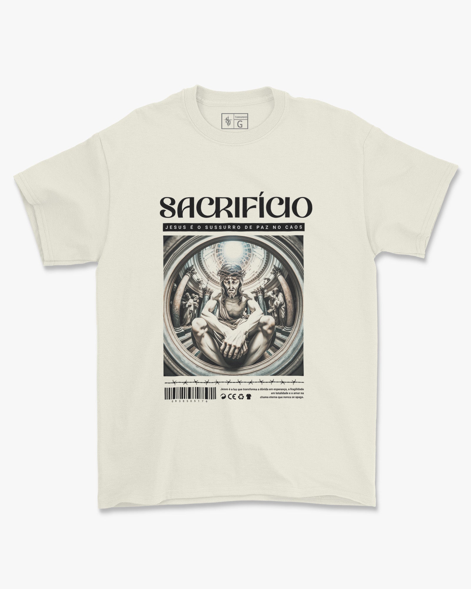 Camiseta de Algodão Sacrifício