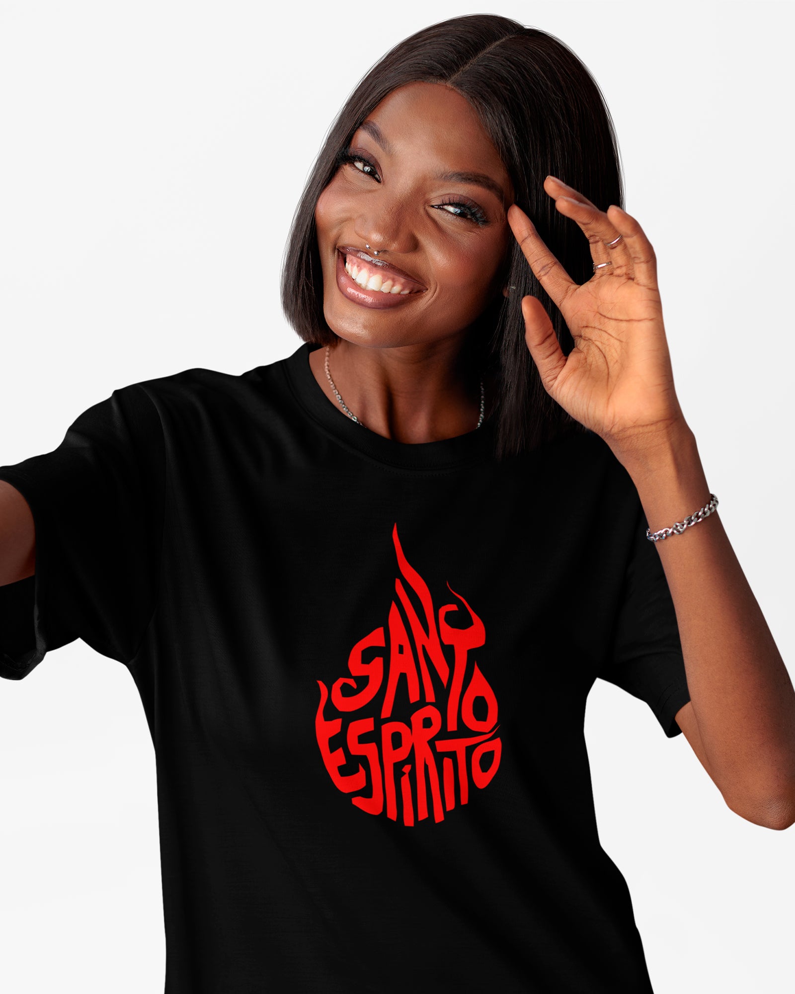 Camiseta de Algodão Santo Espirito