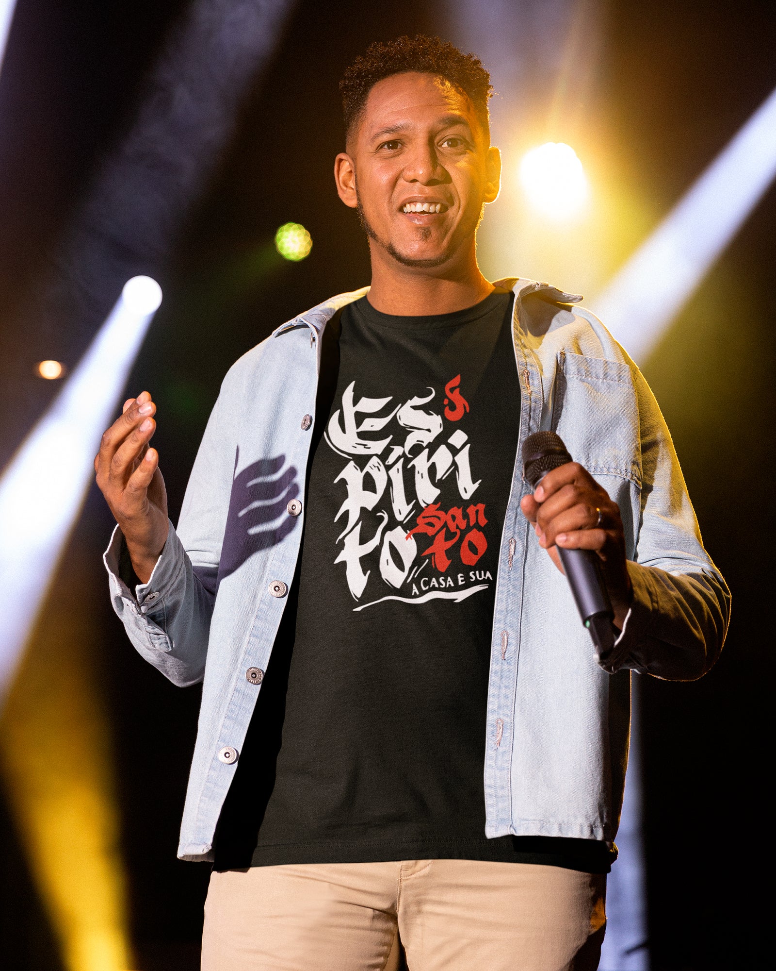 Camiseta de Algodão Espirito Santo