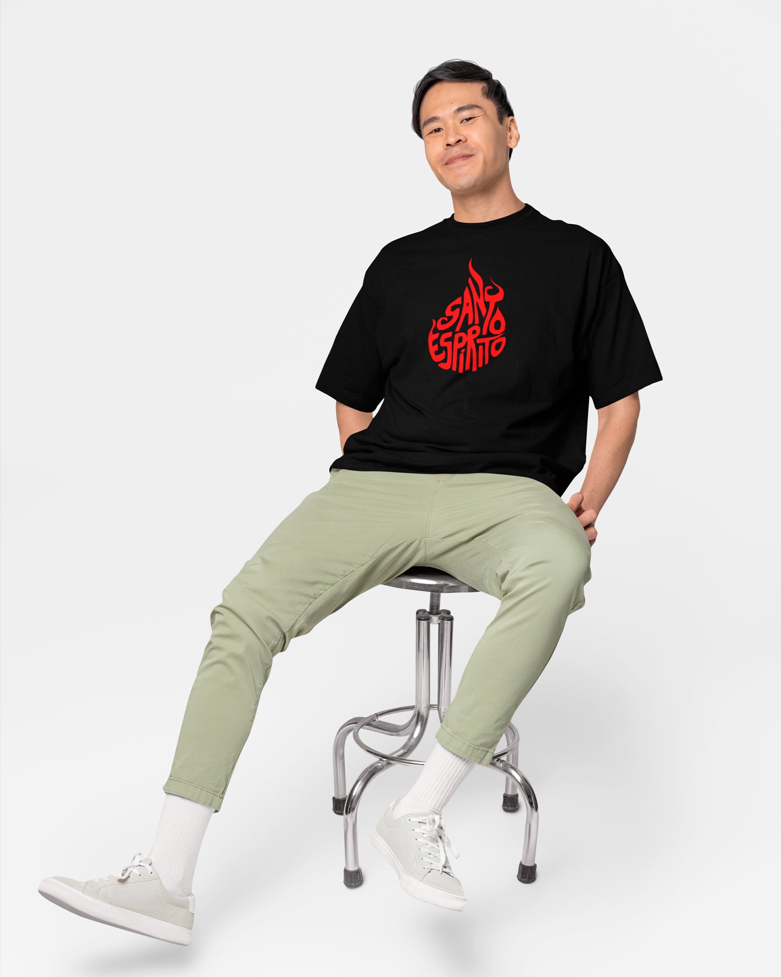 Camiseta de Algodão Santo Espirito