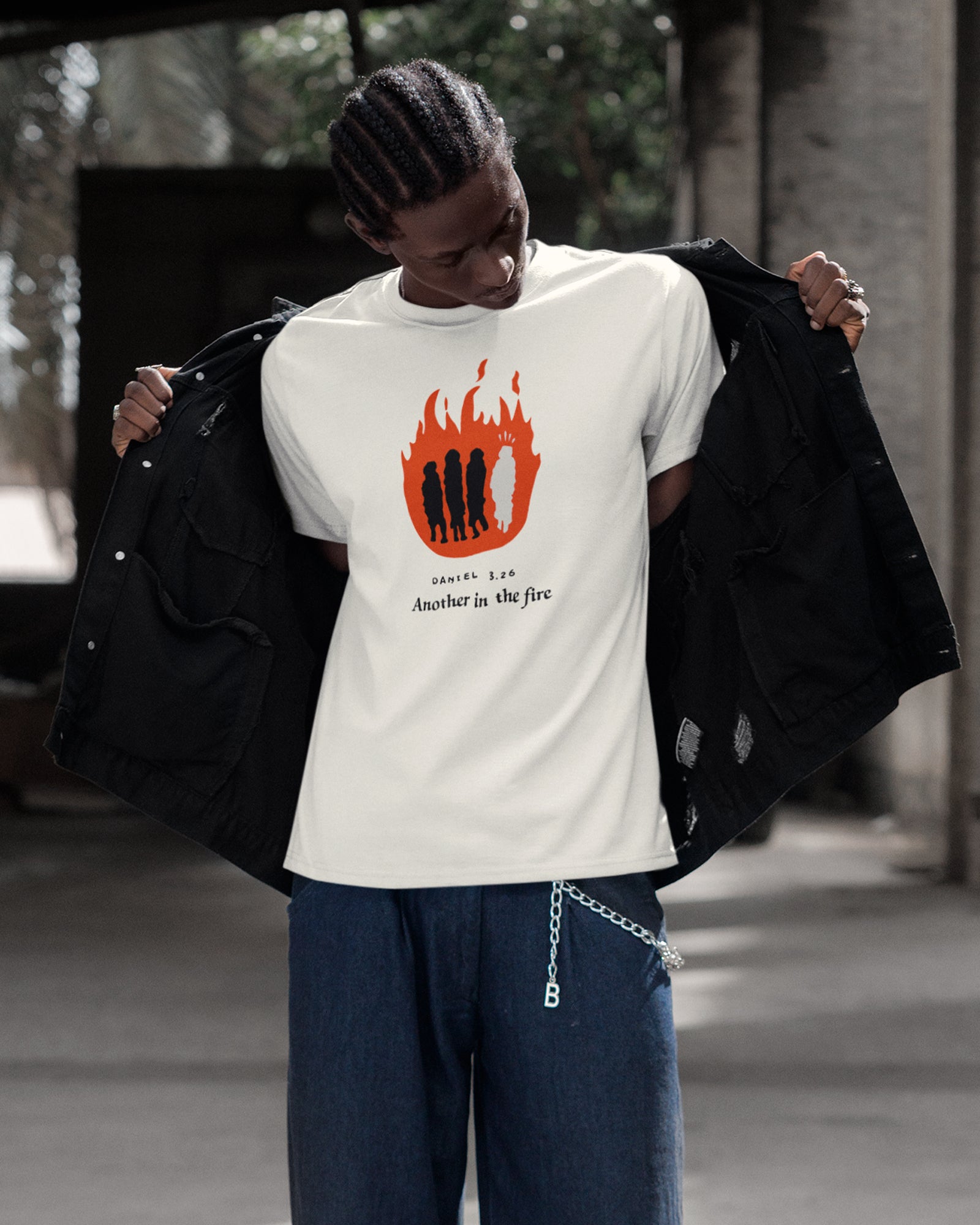 Camiseta de Algodão Another In The Fire