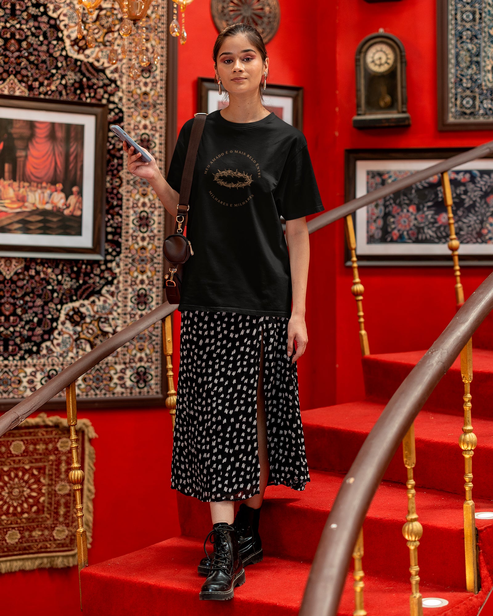 Camiseta de Algodão Meu Amado