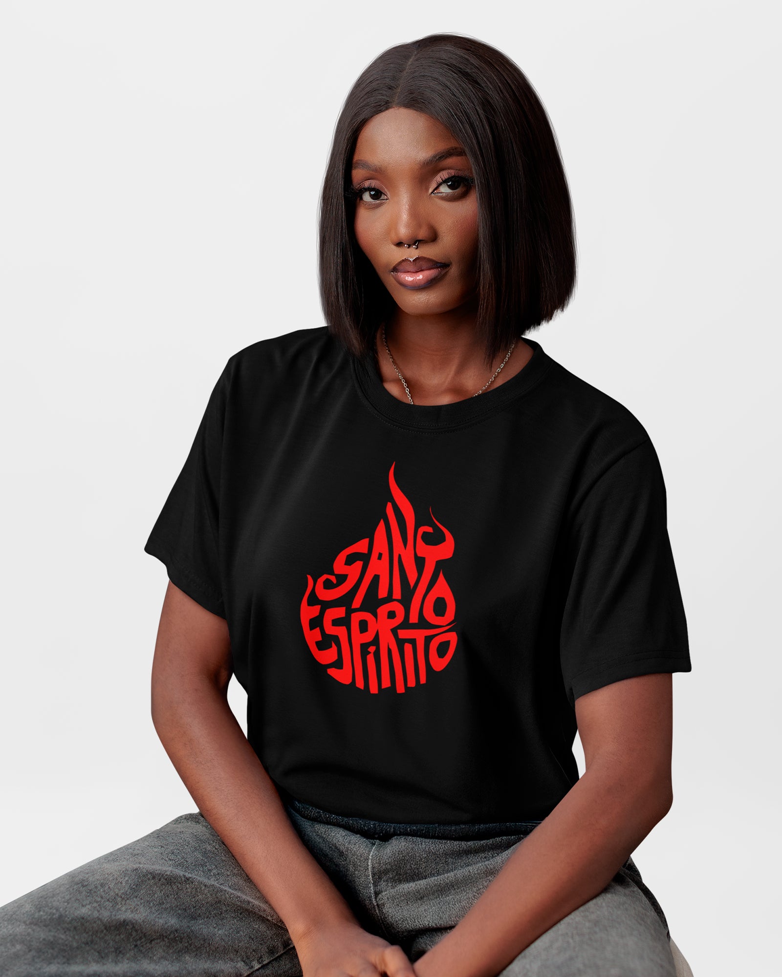 Camiseta de Algodão Santo Espirito