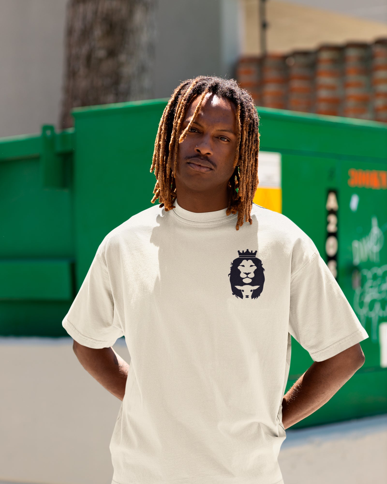 Camiseta de Algodão Leão De Judá