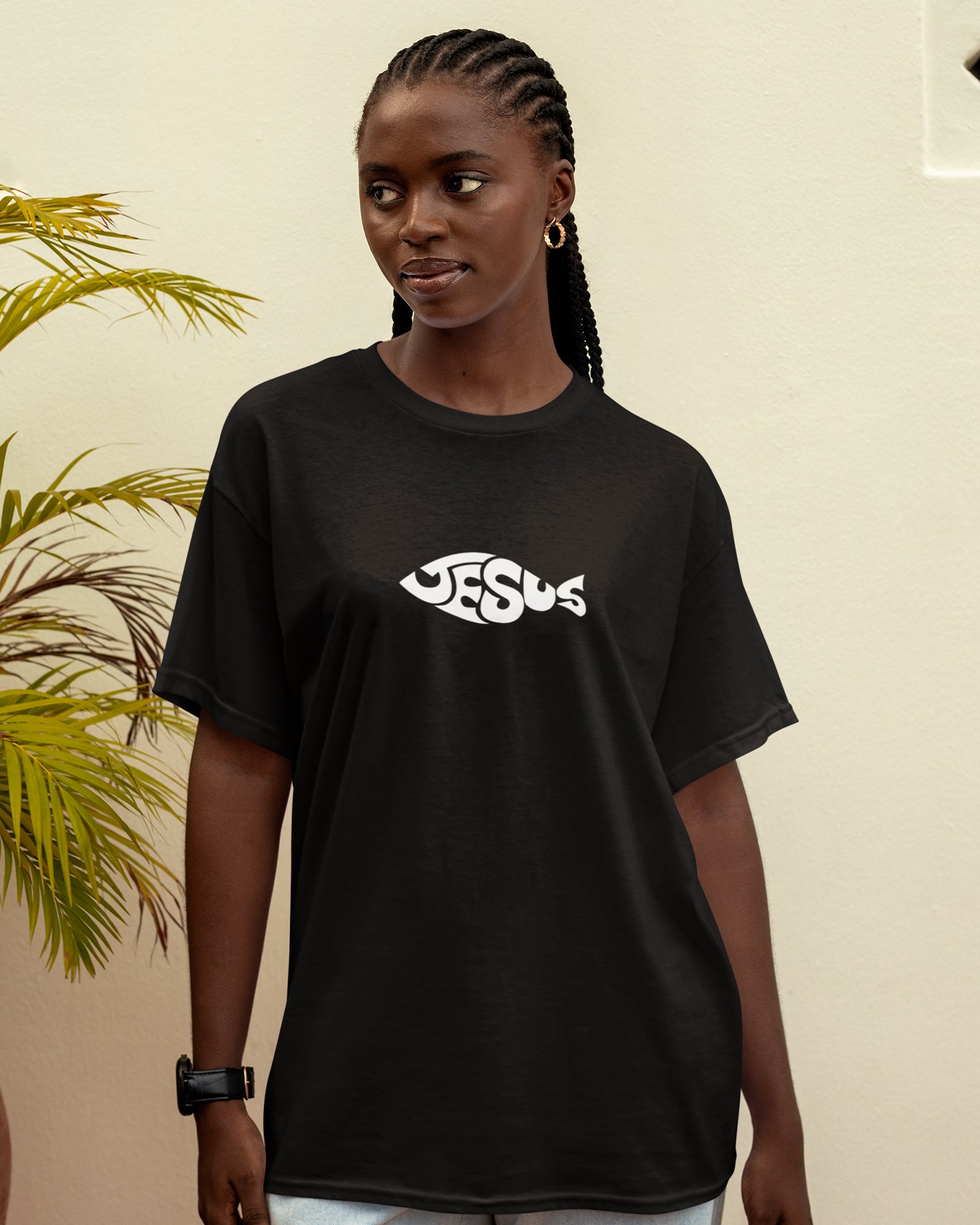 Camiseta de Algodão Jesus