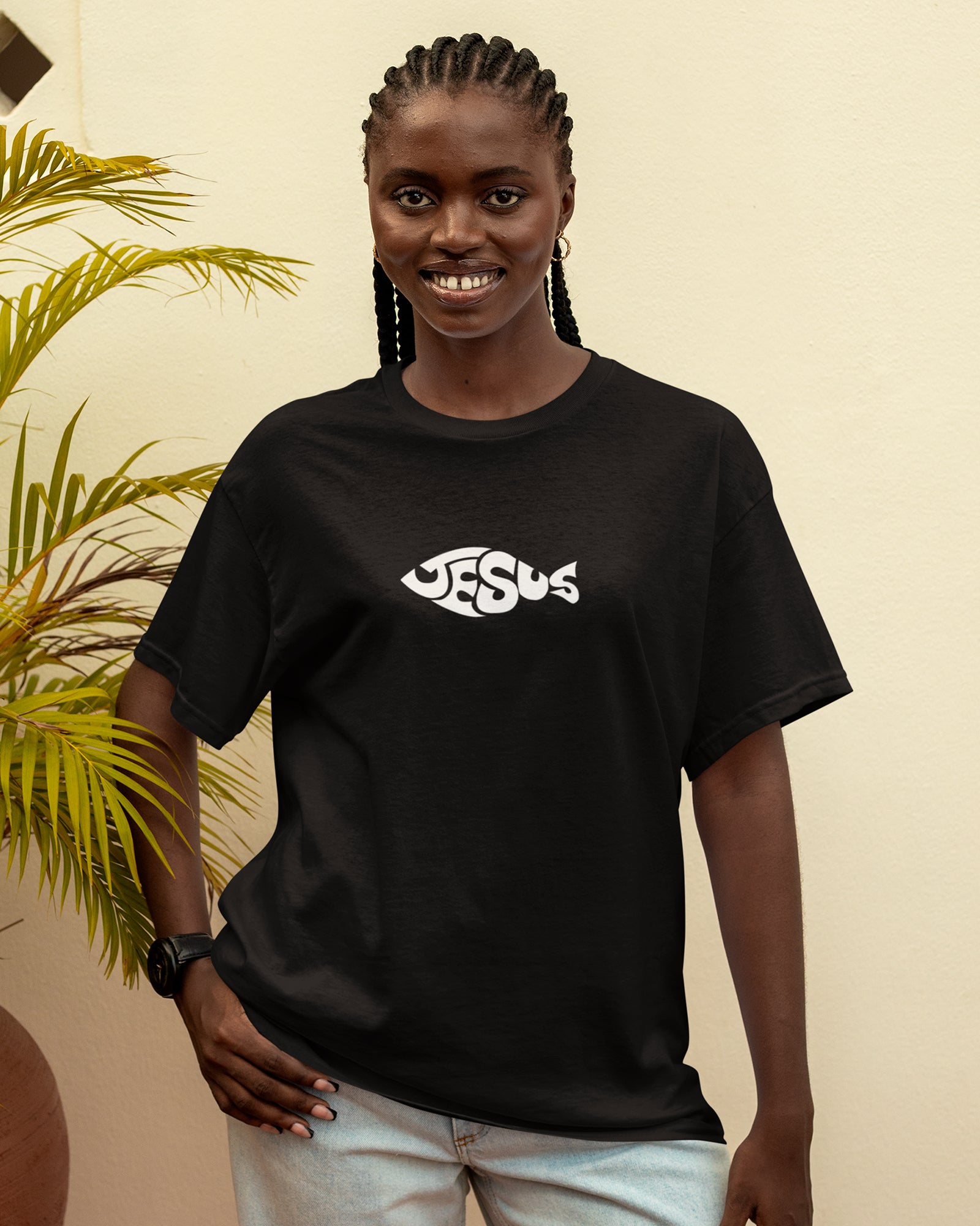 Camiseta de Algodão Jesus