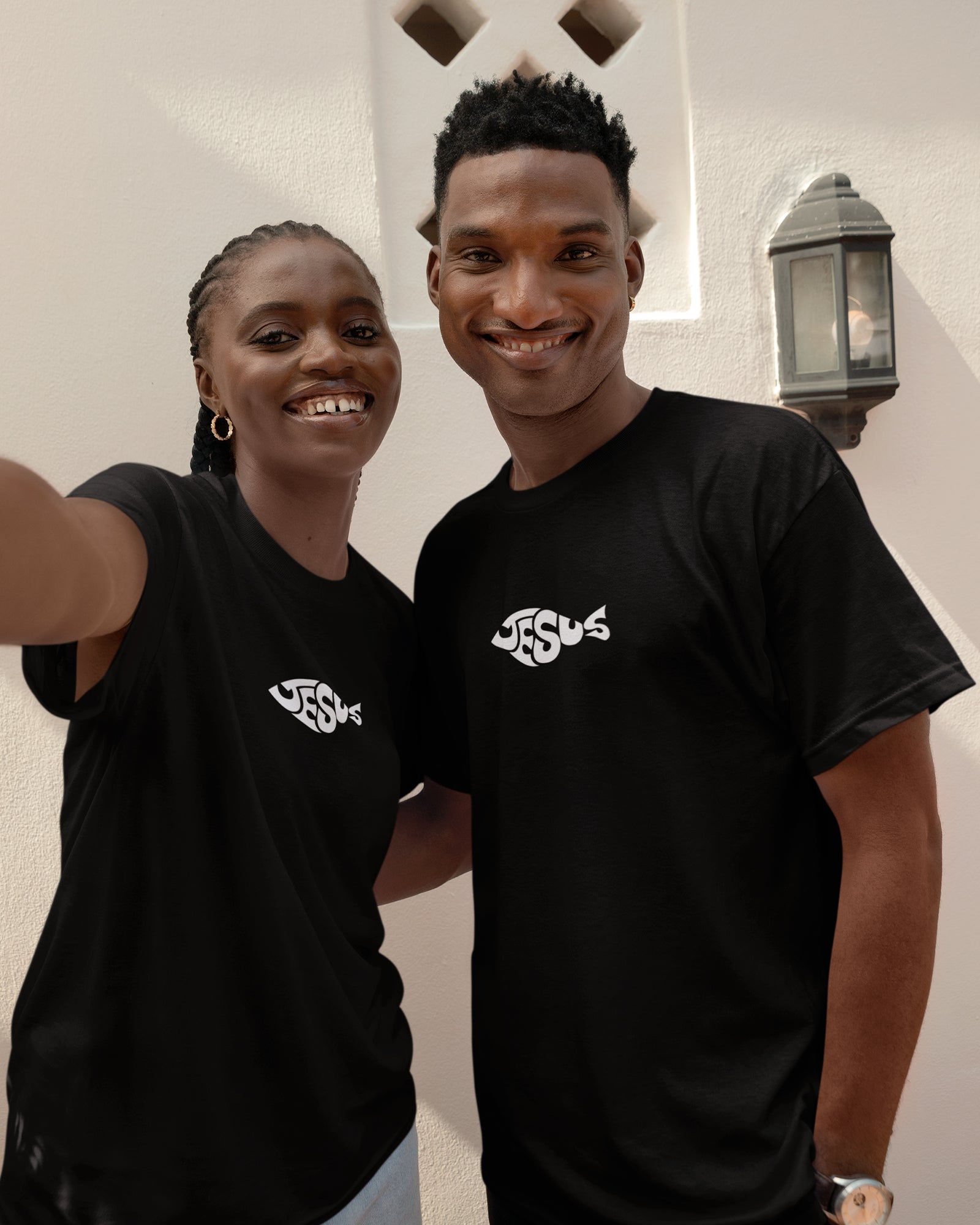 Camiseta de Algodão Jesus