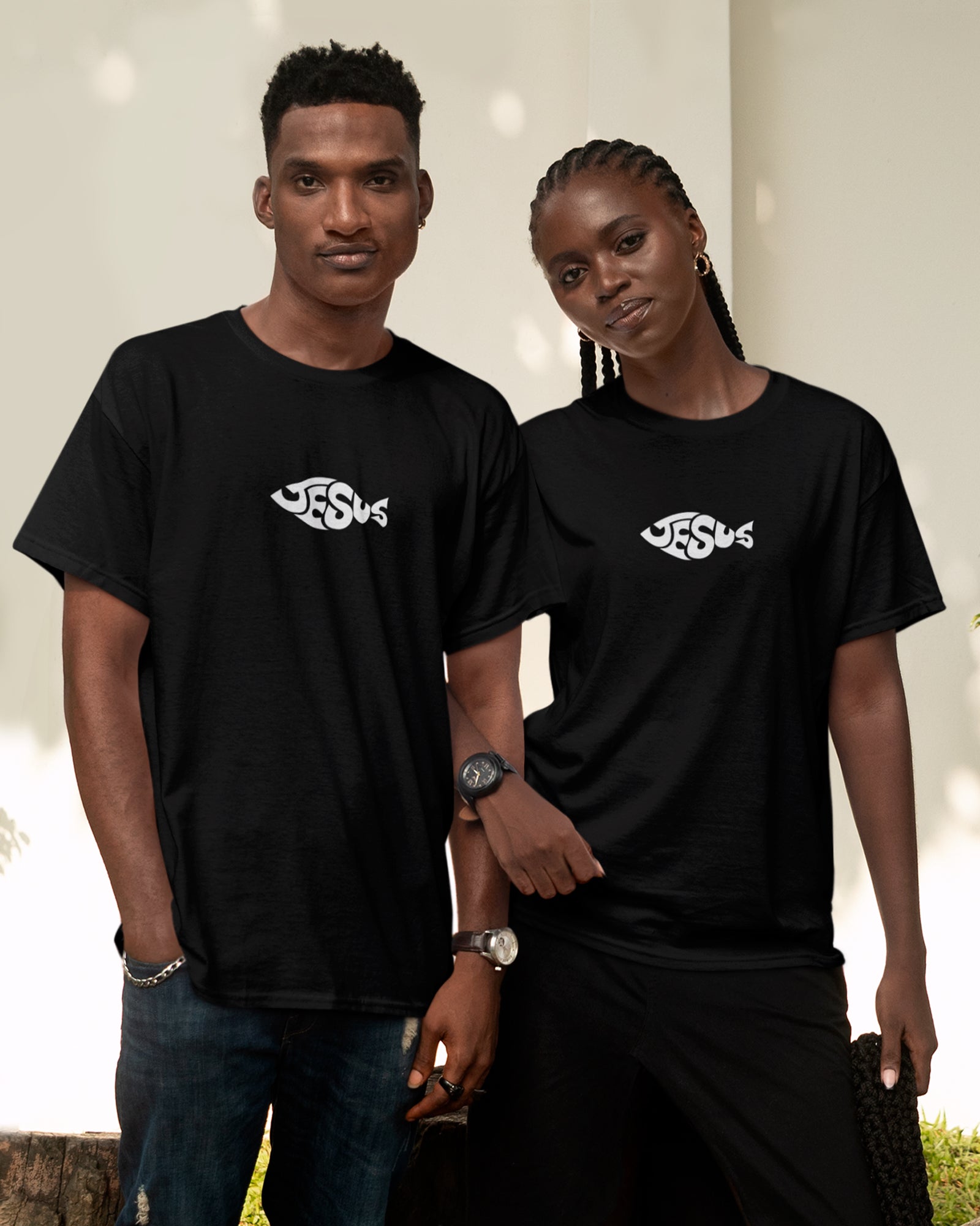 Camiseta de Algodão Jesus