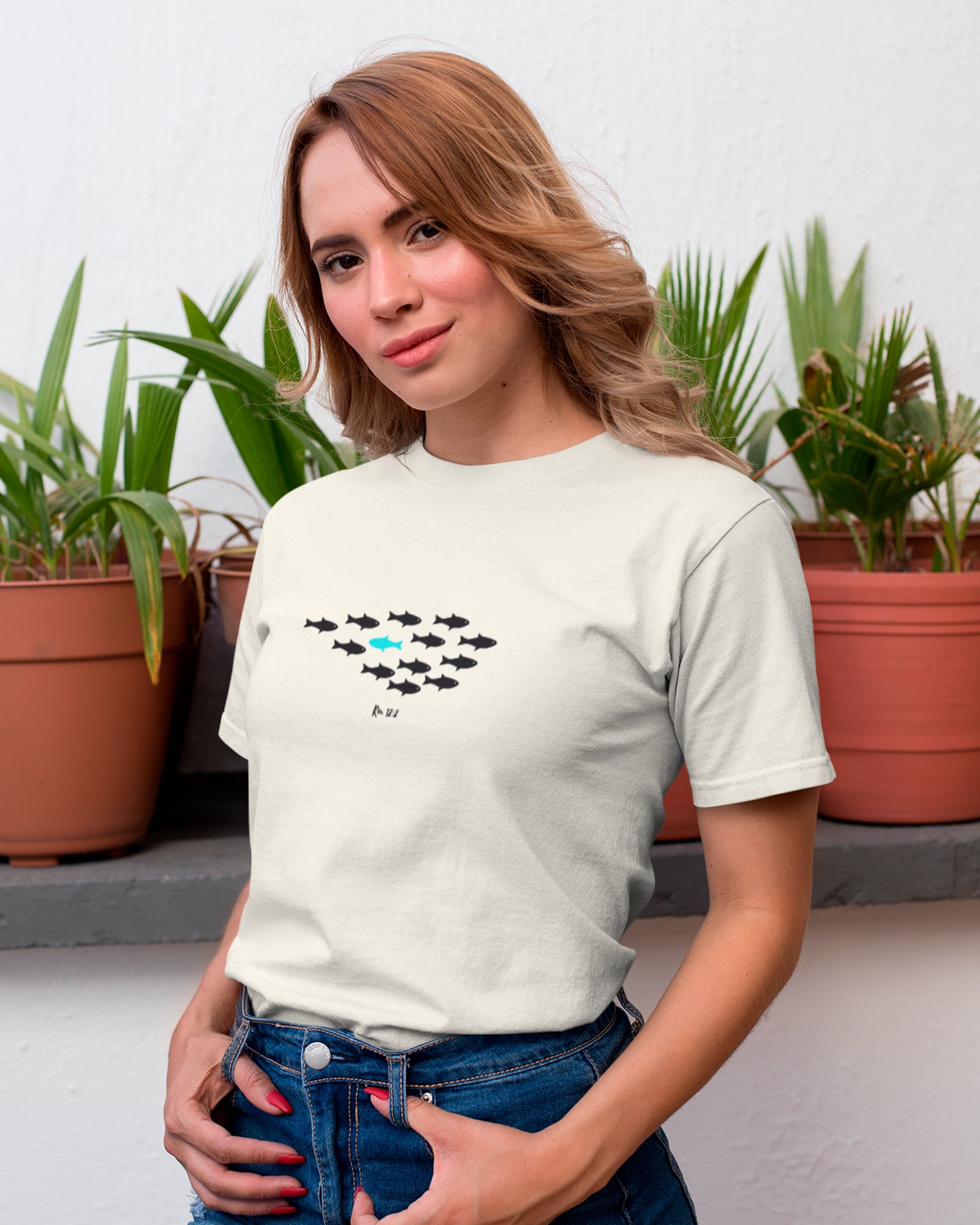 Camiseta de Algodão Rm 12:2