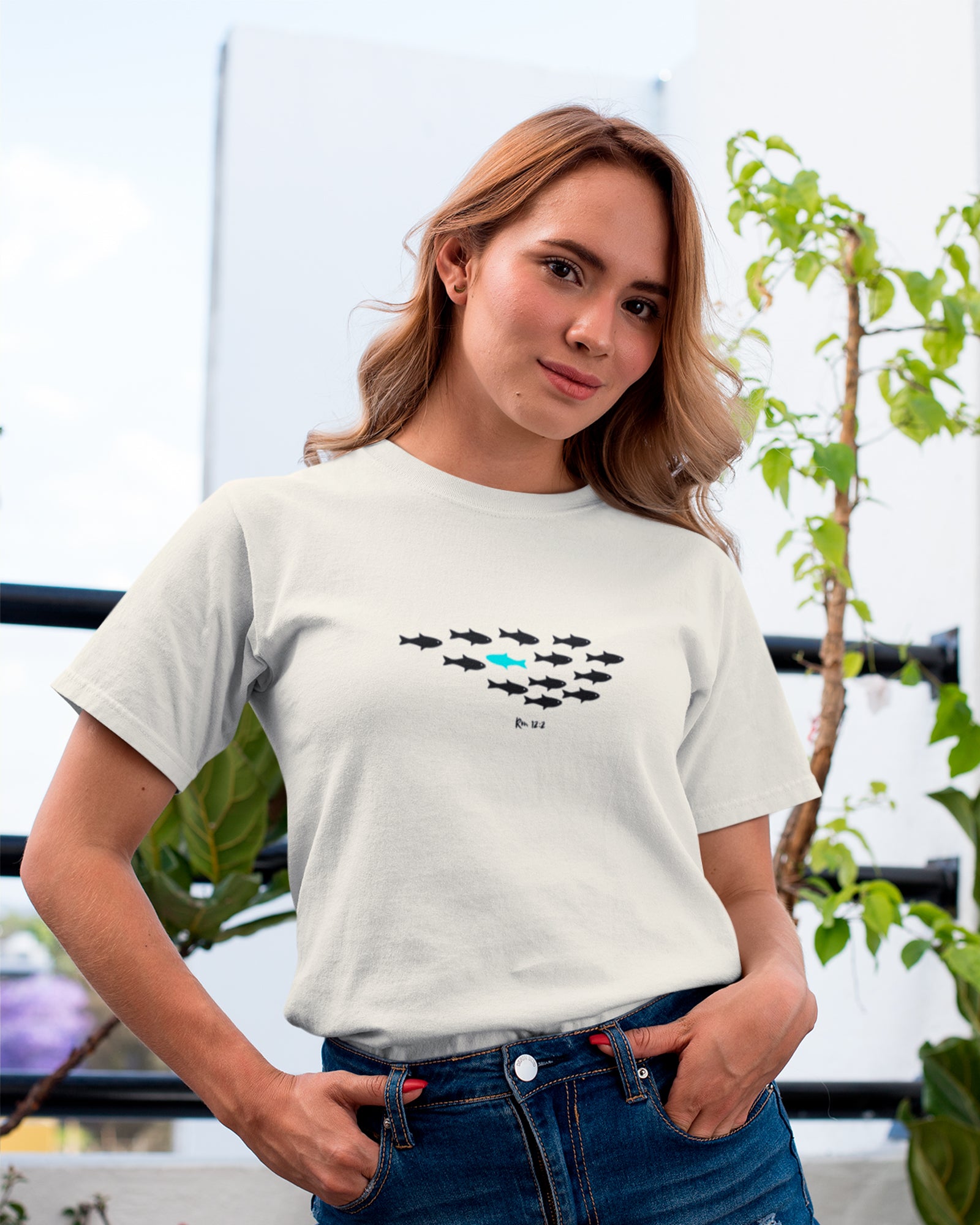 Camiseta de Algodão Rm 12:2