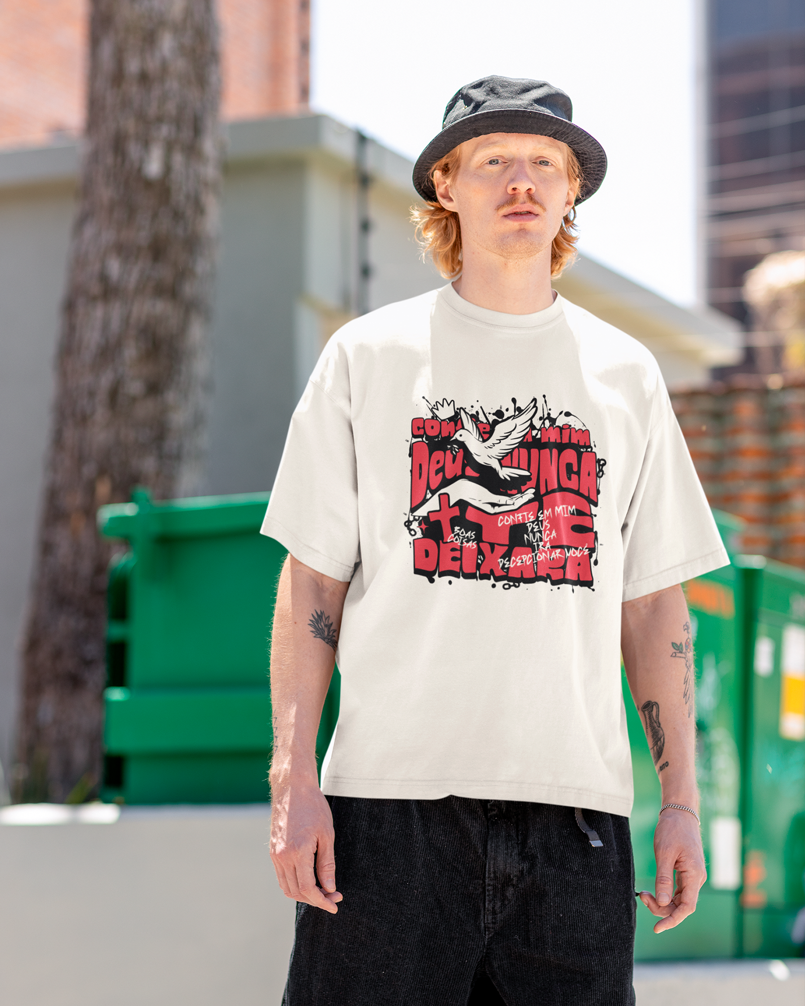 Camiseta de Algodão Confie Em Mim