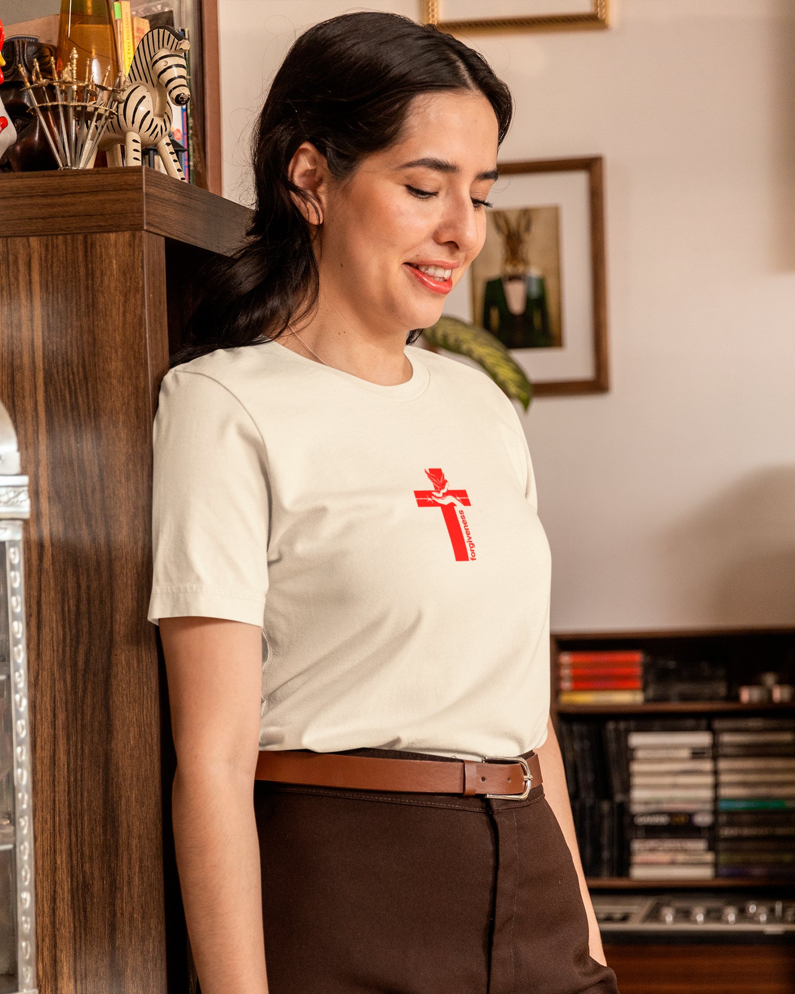 Camiseta de Algodão Forgiveness