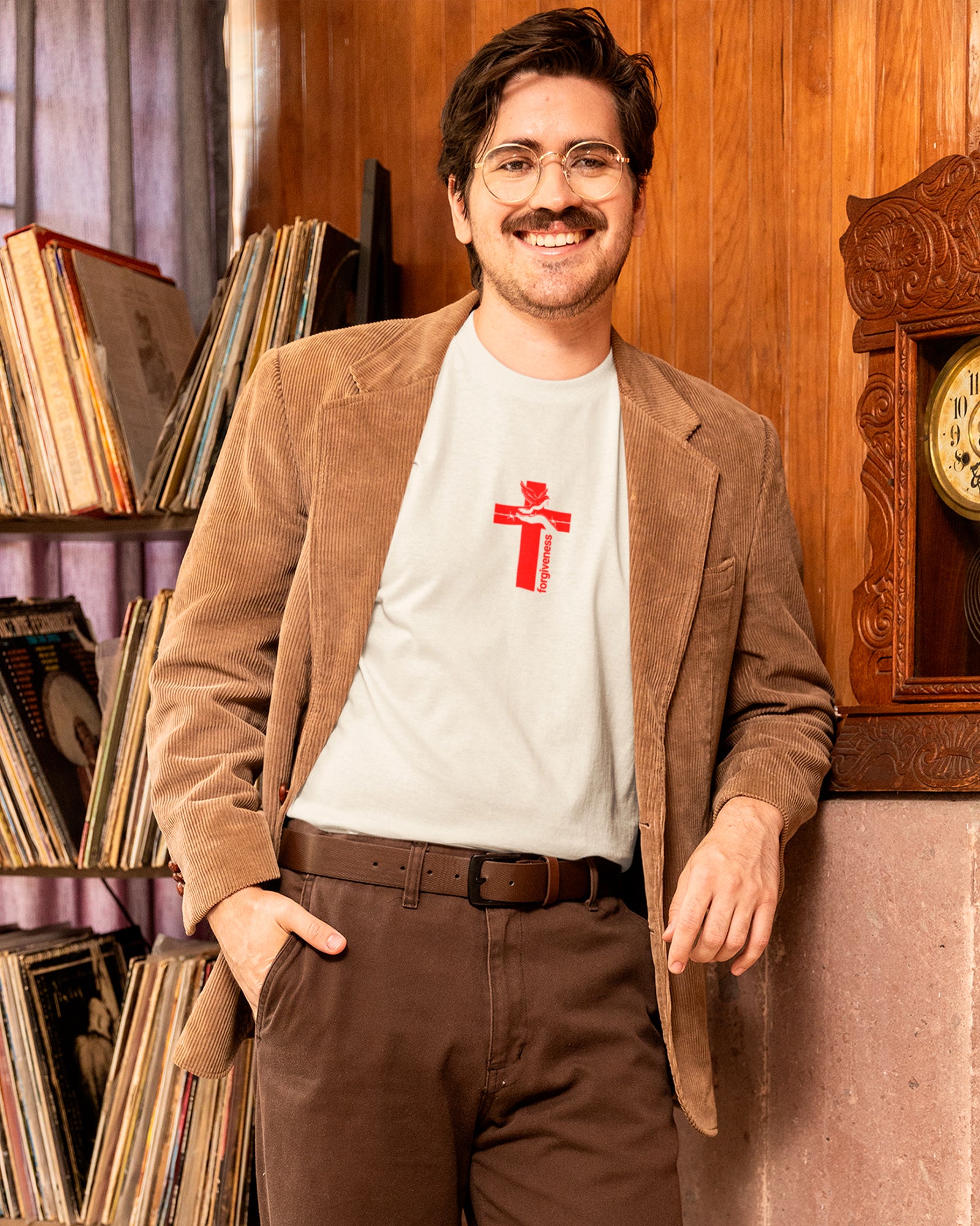 Camiseta de Algodão Forgiveness