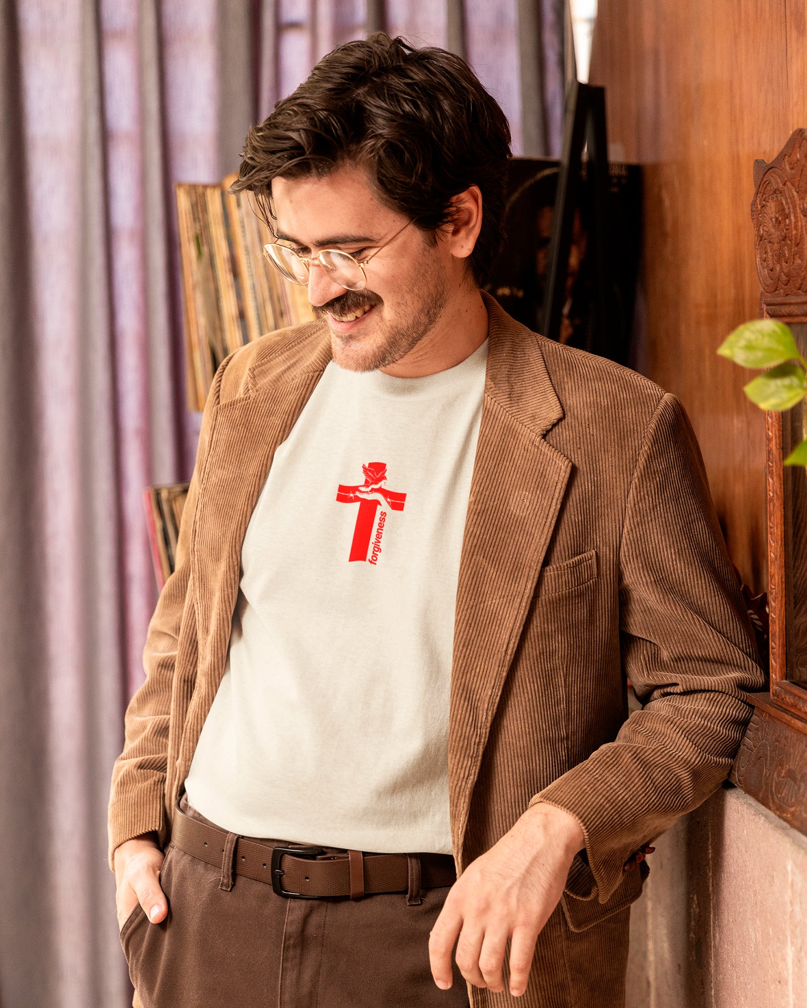 Camiseta de Algodão Forgiveness