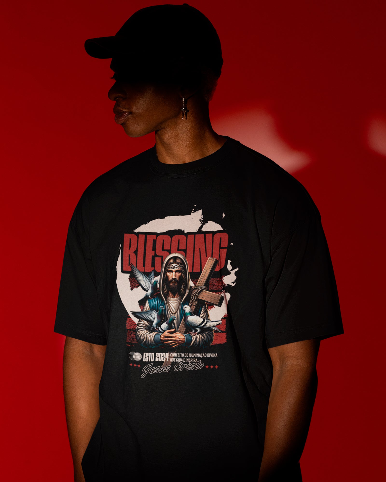 Camiseta de Algodão Blessing