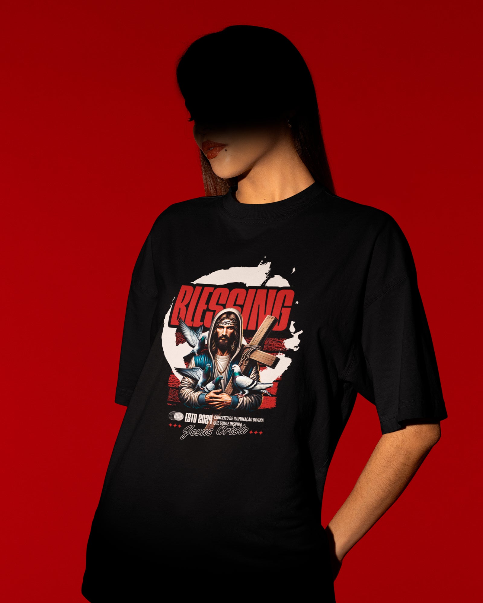 Camiseta de Algodão Blessing