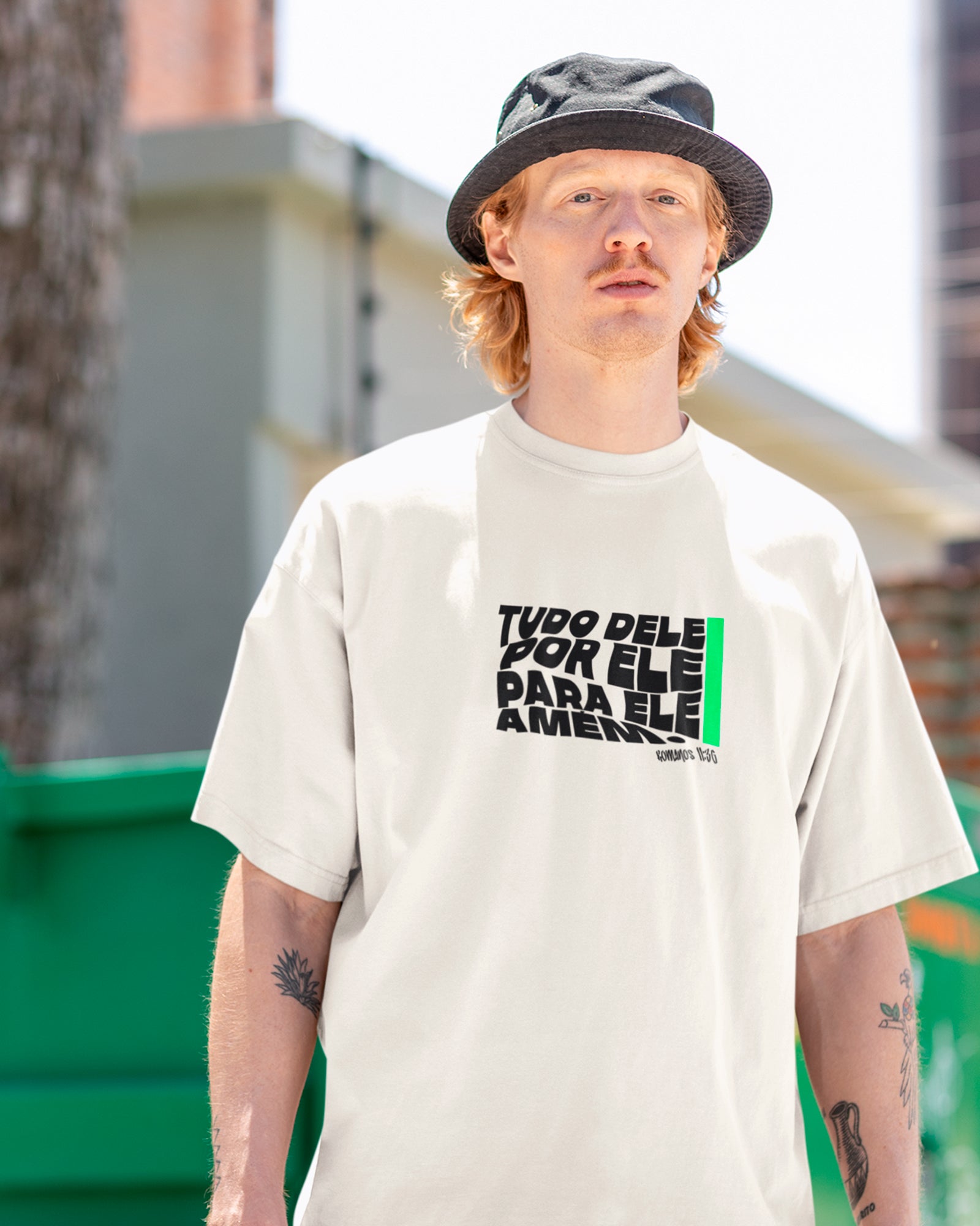 Camiseta de Algodão Tudo Dele Por Ele