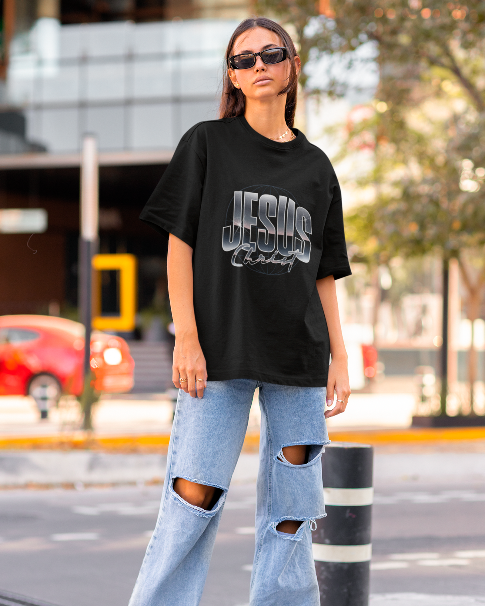 Camiseta de Algodão Global