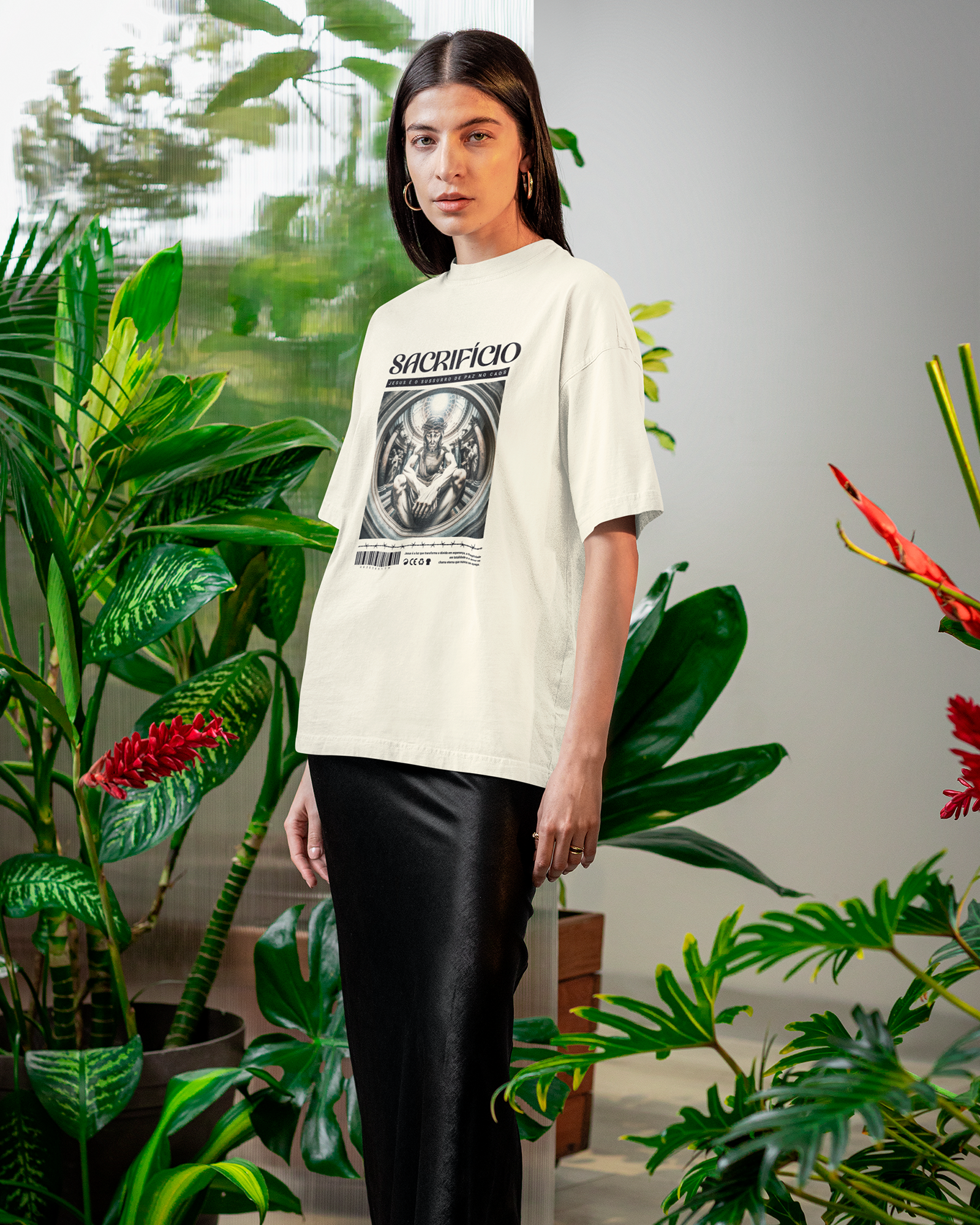 Camiseta de Algodão Sacrifício