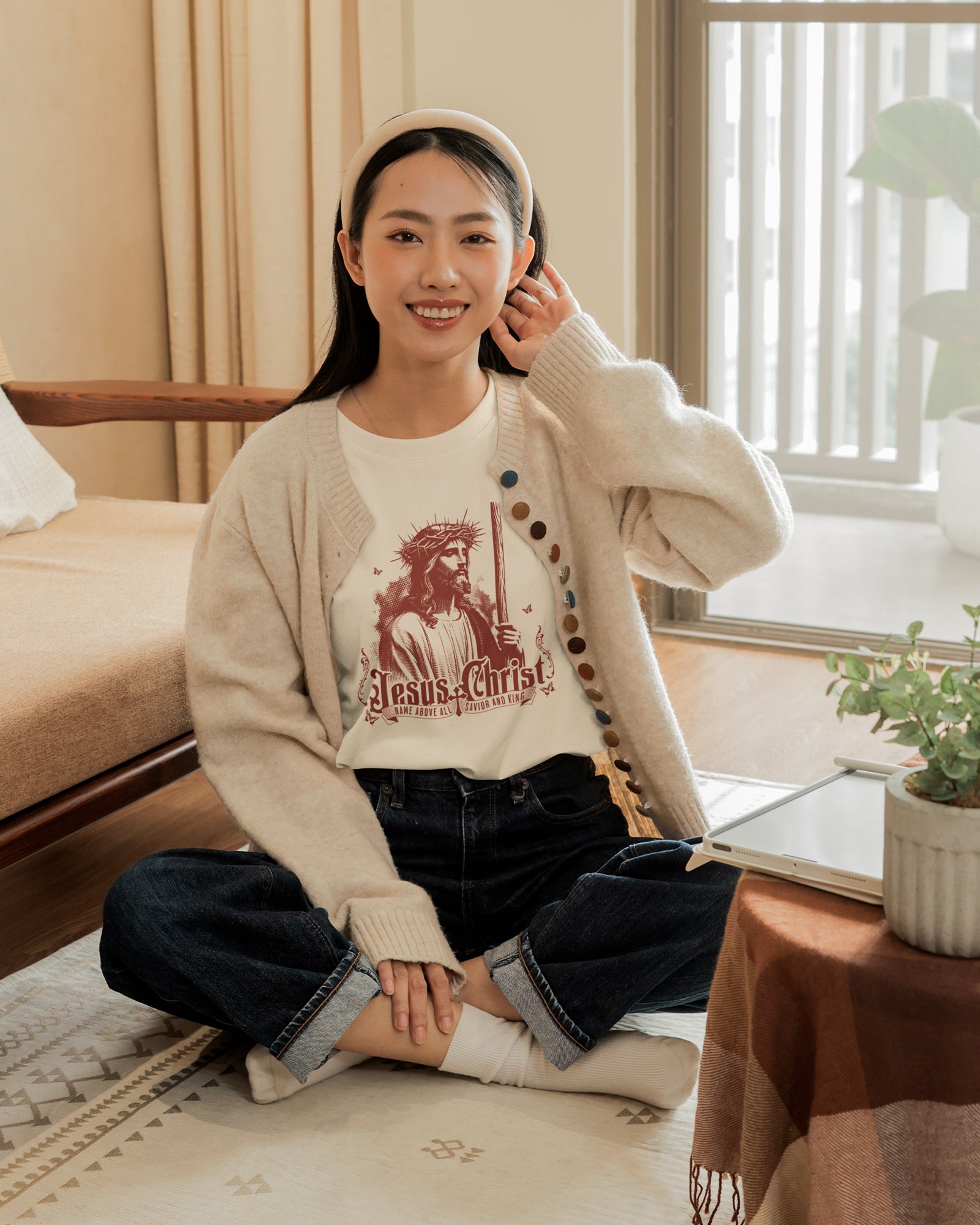 Camiseta de Algodão Meu Pastor