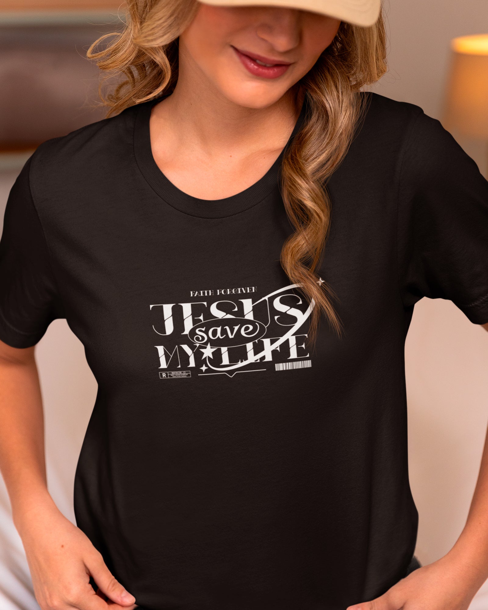 Camiseta de Algodão Jesus Save My Life