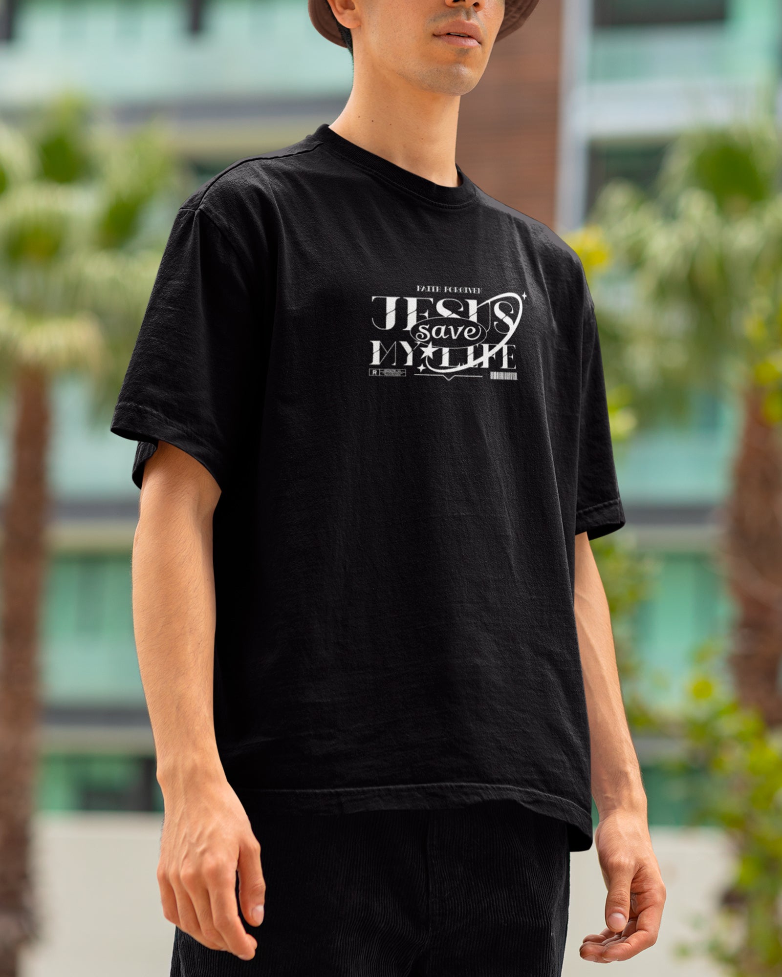 Camiseta de Algodão Jesus Save My Life