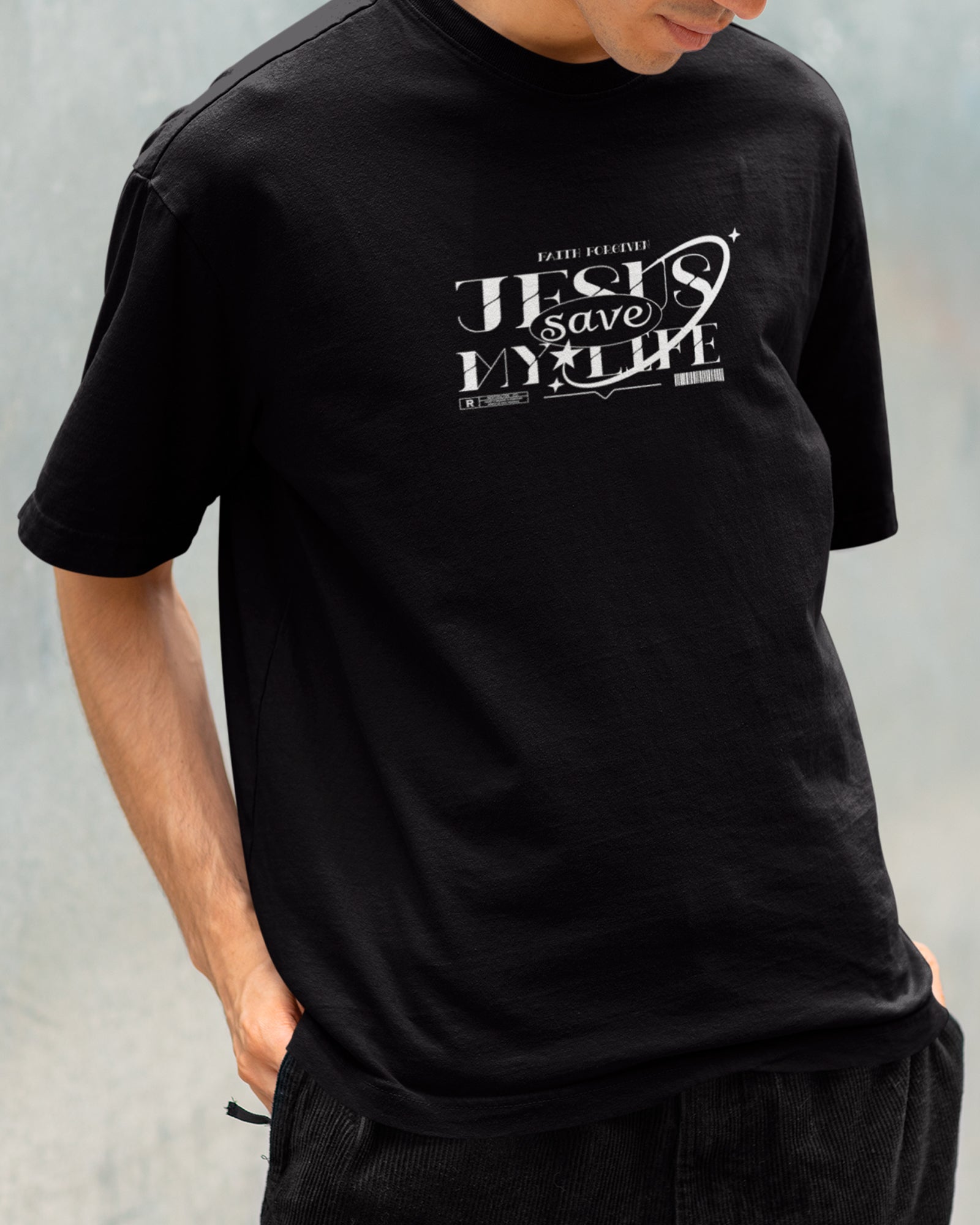 Camiseta de Algodão Jesus Save My Life