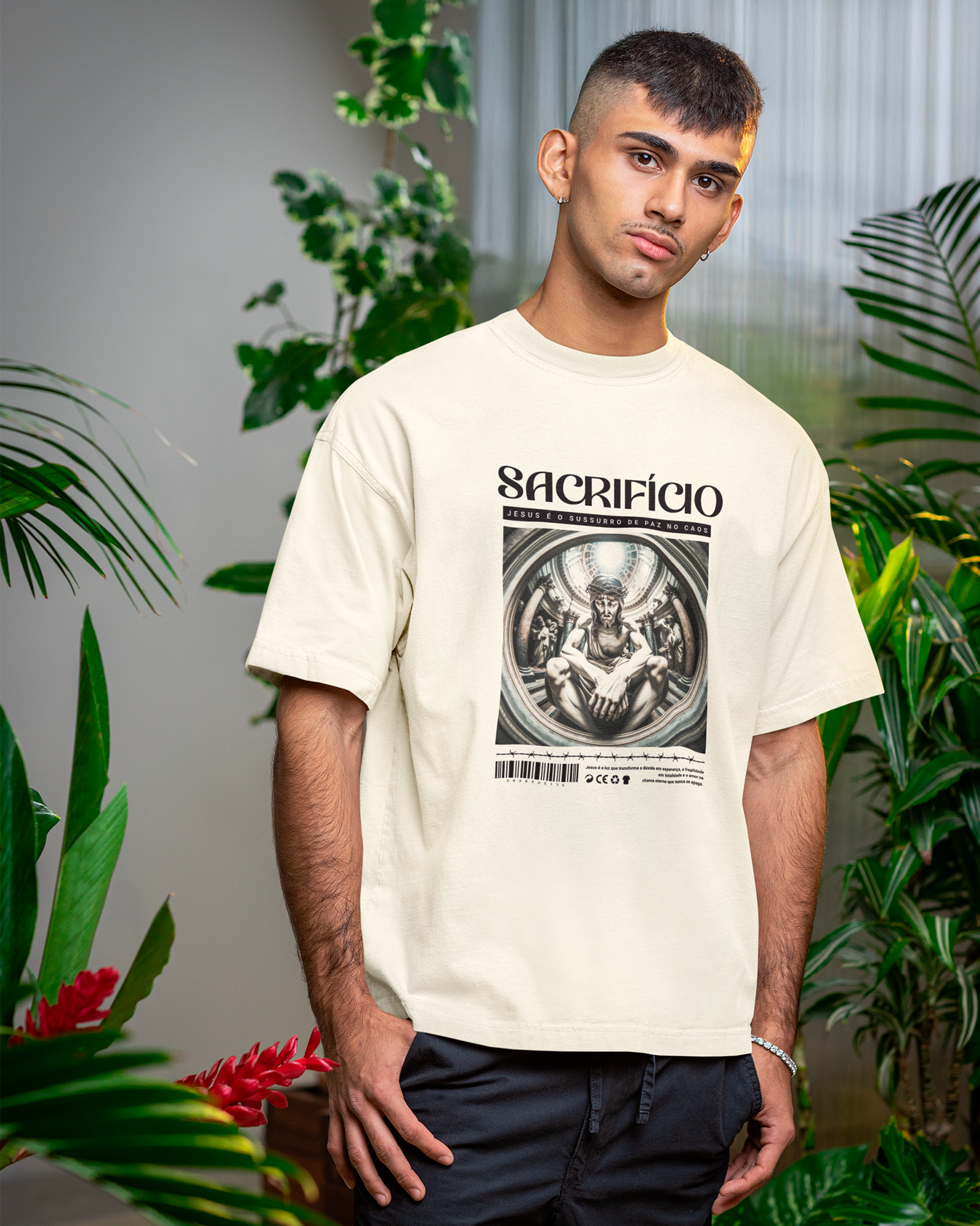 Camiseta de Algodão Sacrifício