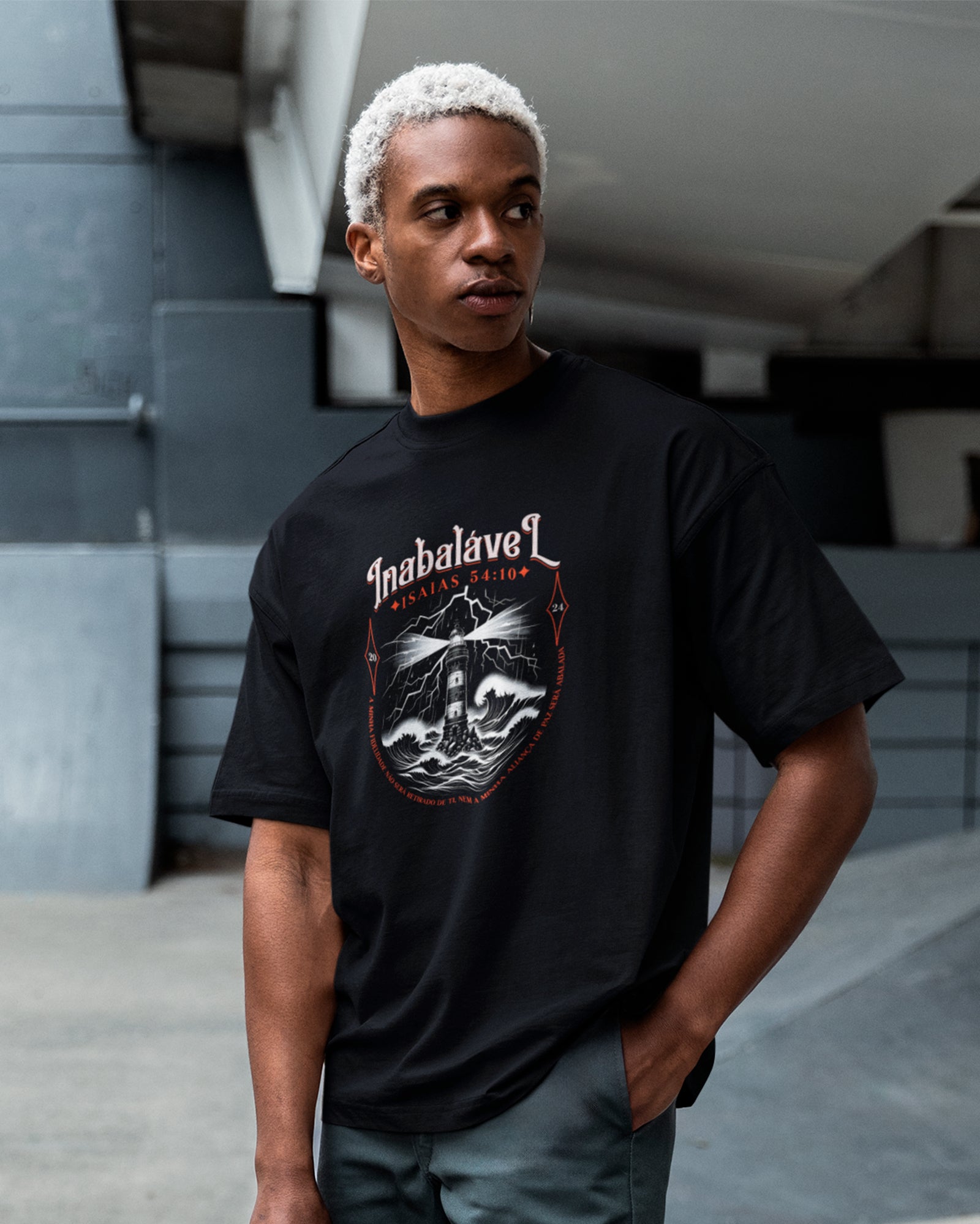 Camiseta de Algodão Inabalável