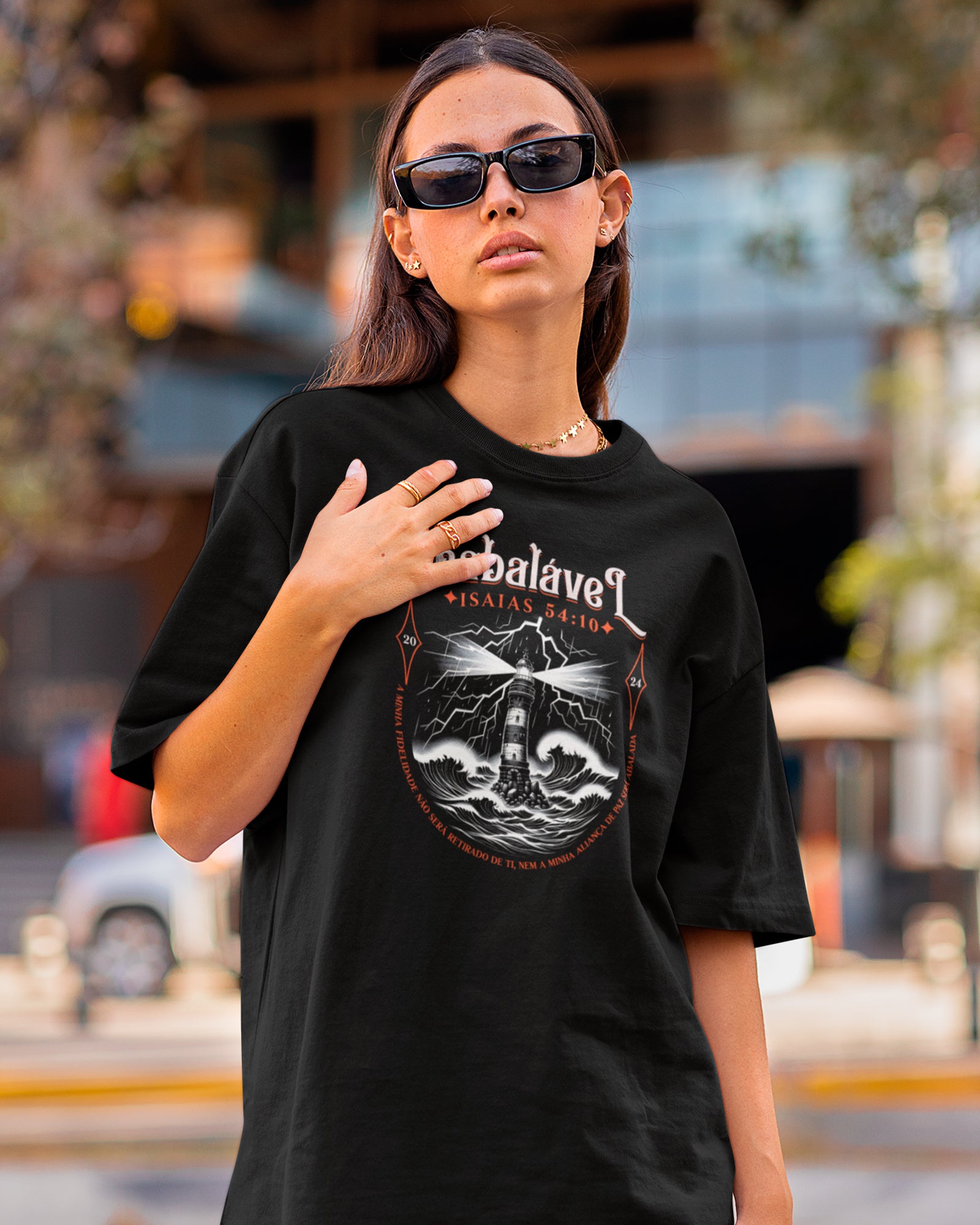 Camiseta de Algodão Inabalável