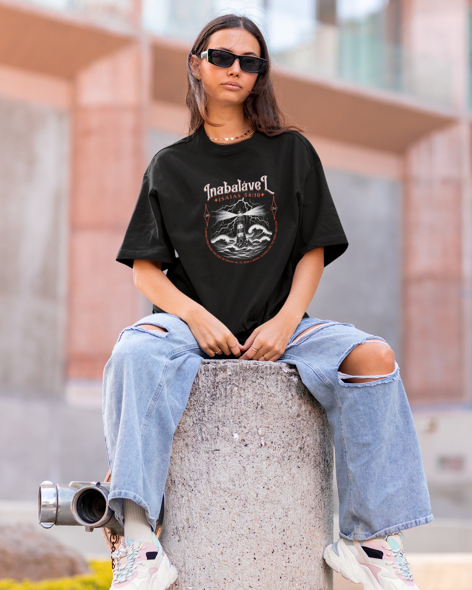 Camiseta de Algodão Inabalável