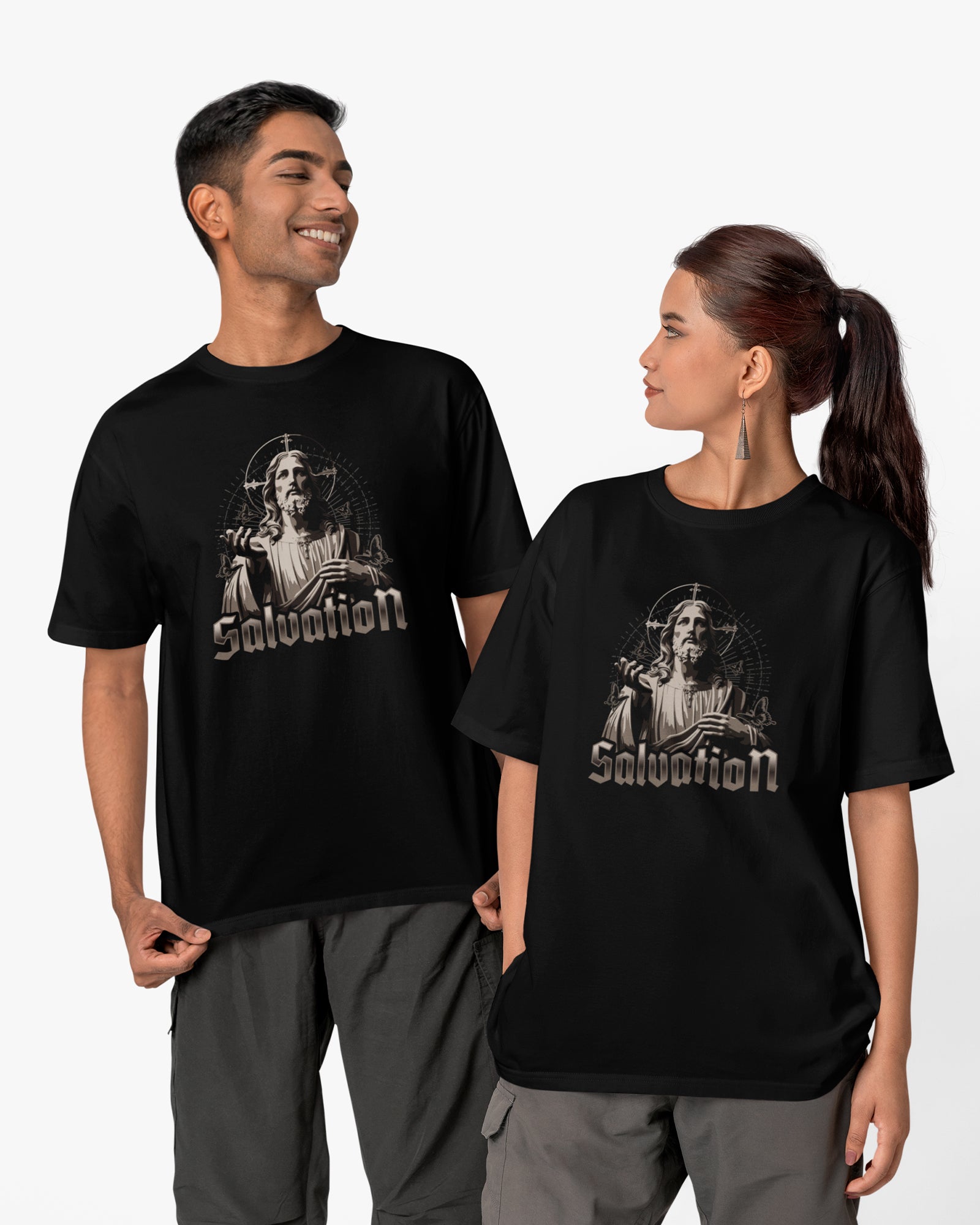 Camiseta de Algodão Salvation