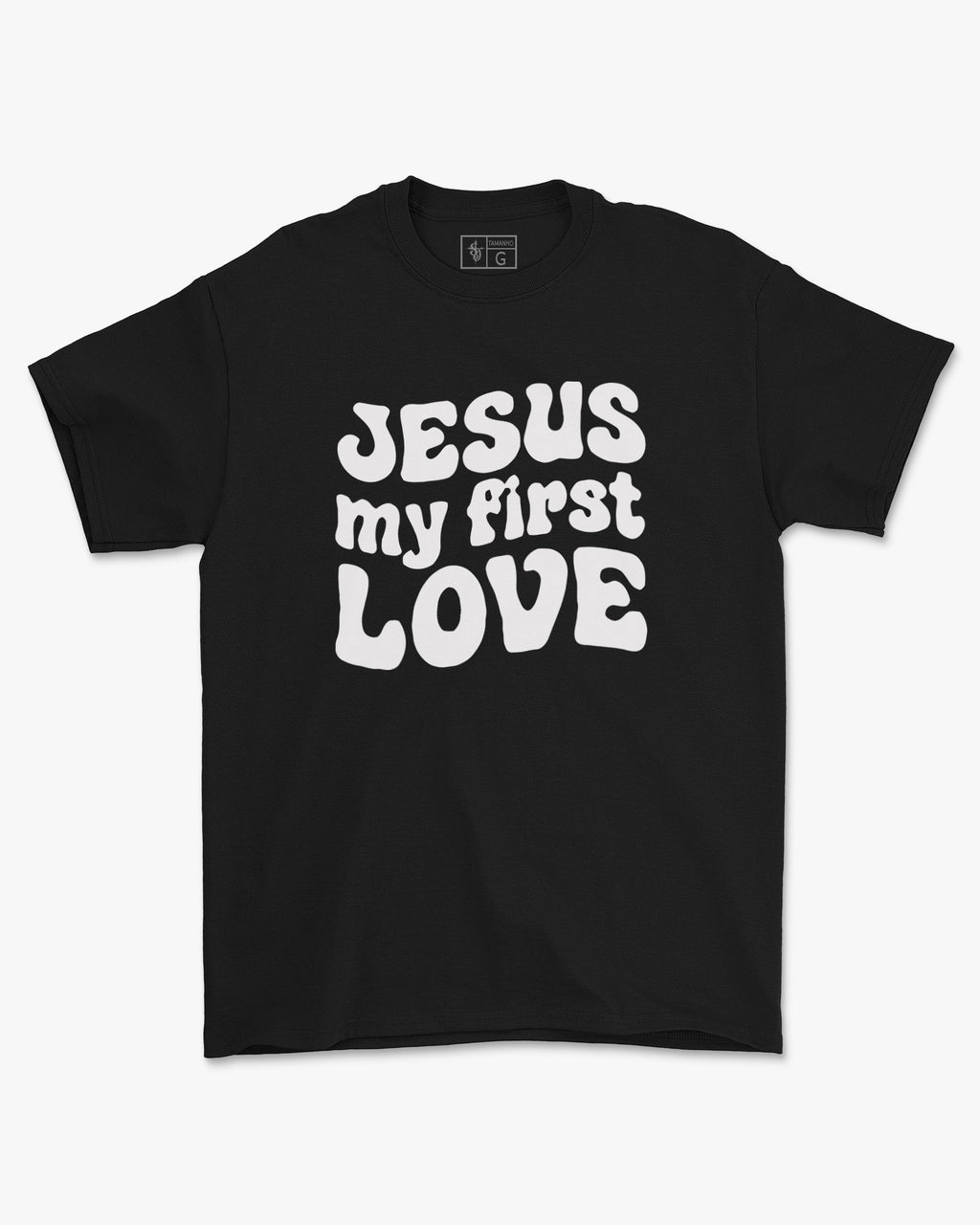 Camiseta de Algodão Jesus My First Love