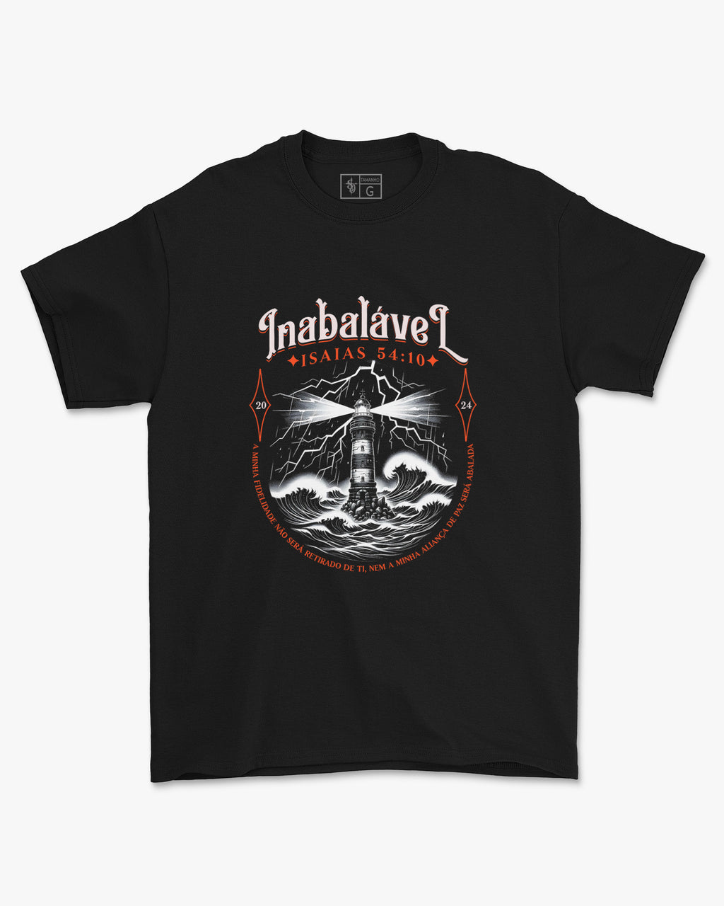 Camiseta de Algodão Inabalável