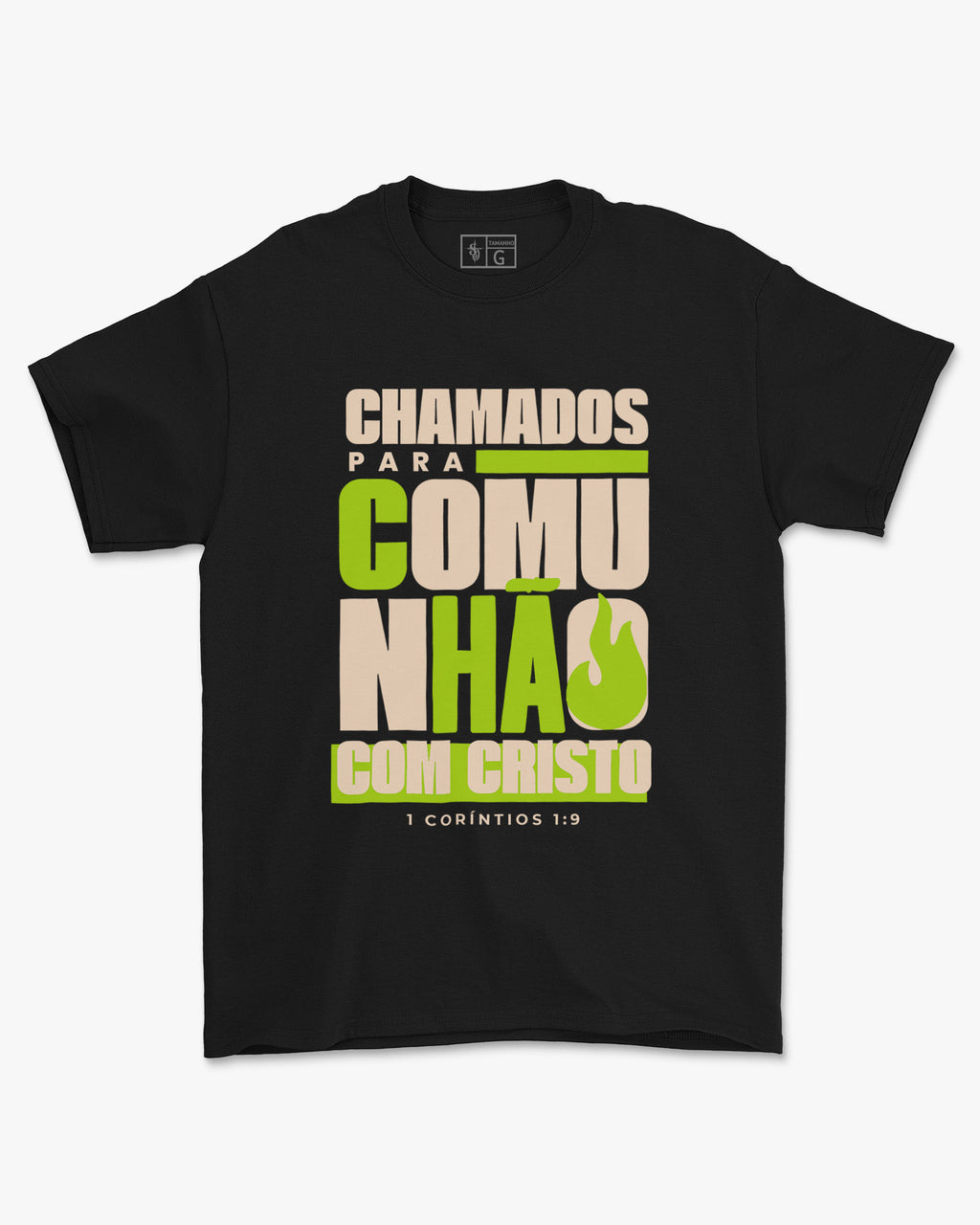 Camiseta de Algodão Comunhão