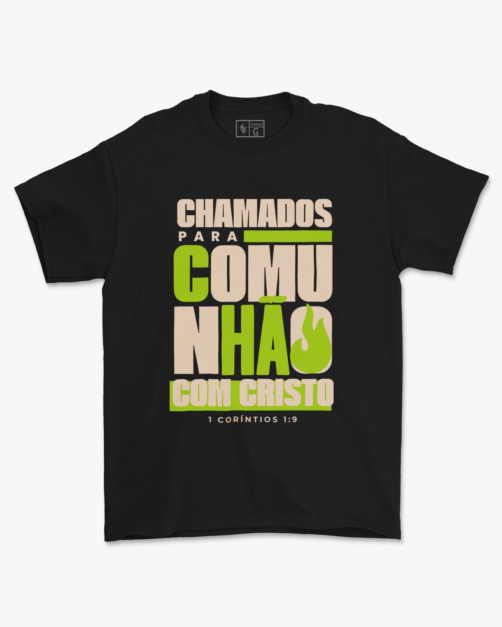 Camiseta de Algodão Comunhão