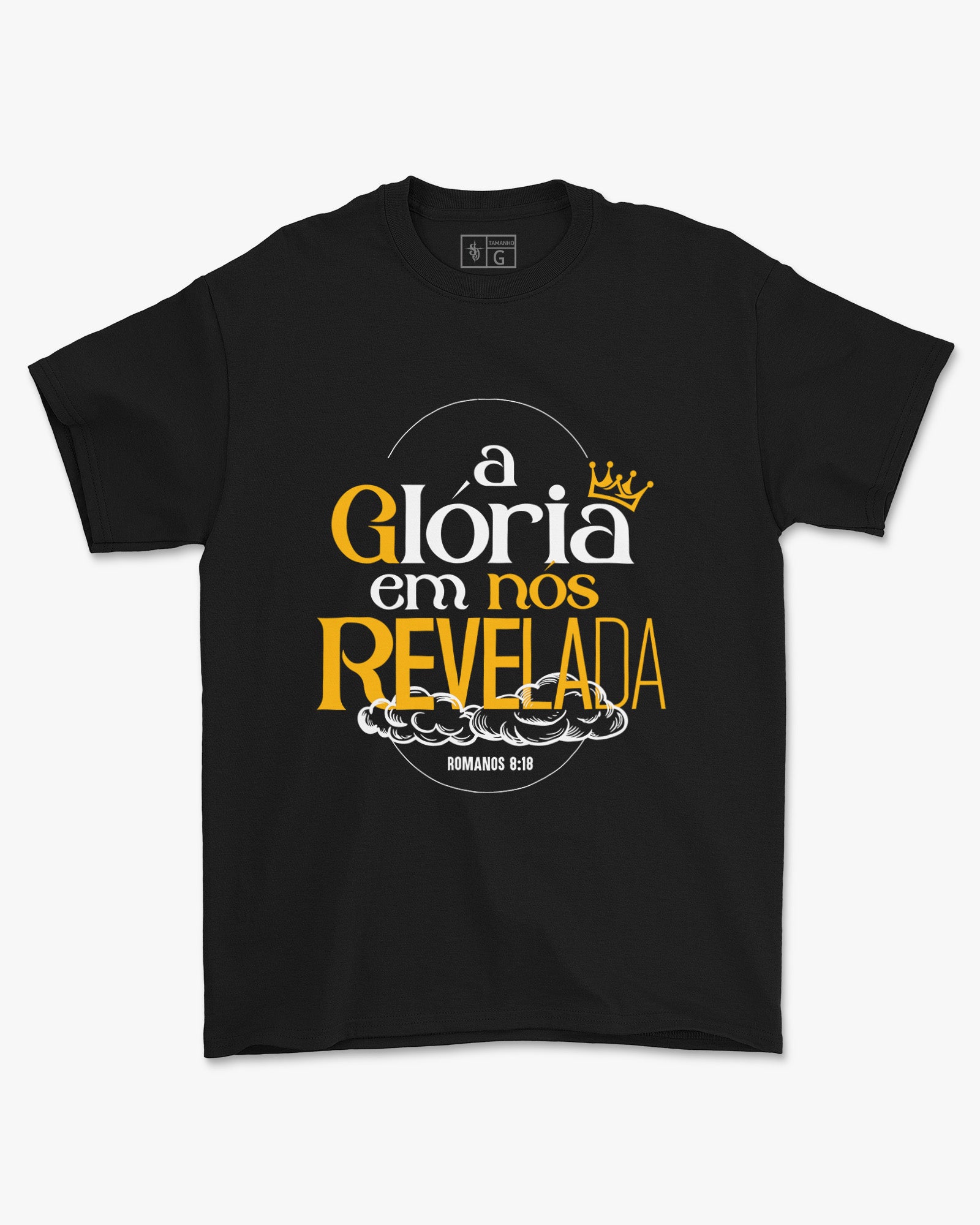 Camiseta de Algodão A Glória Em Nós Revelada