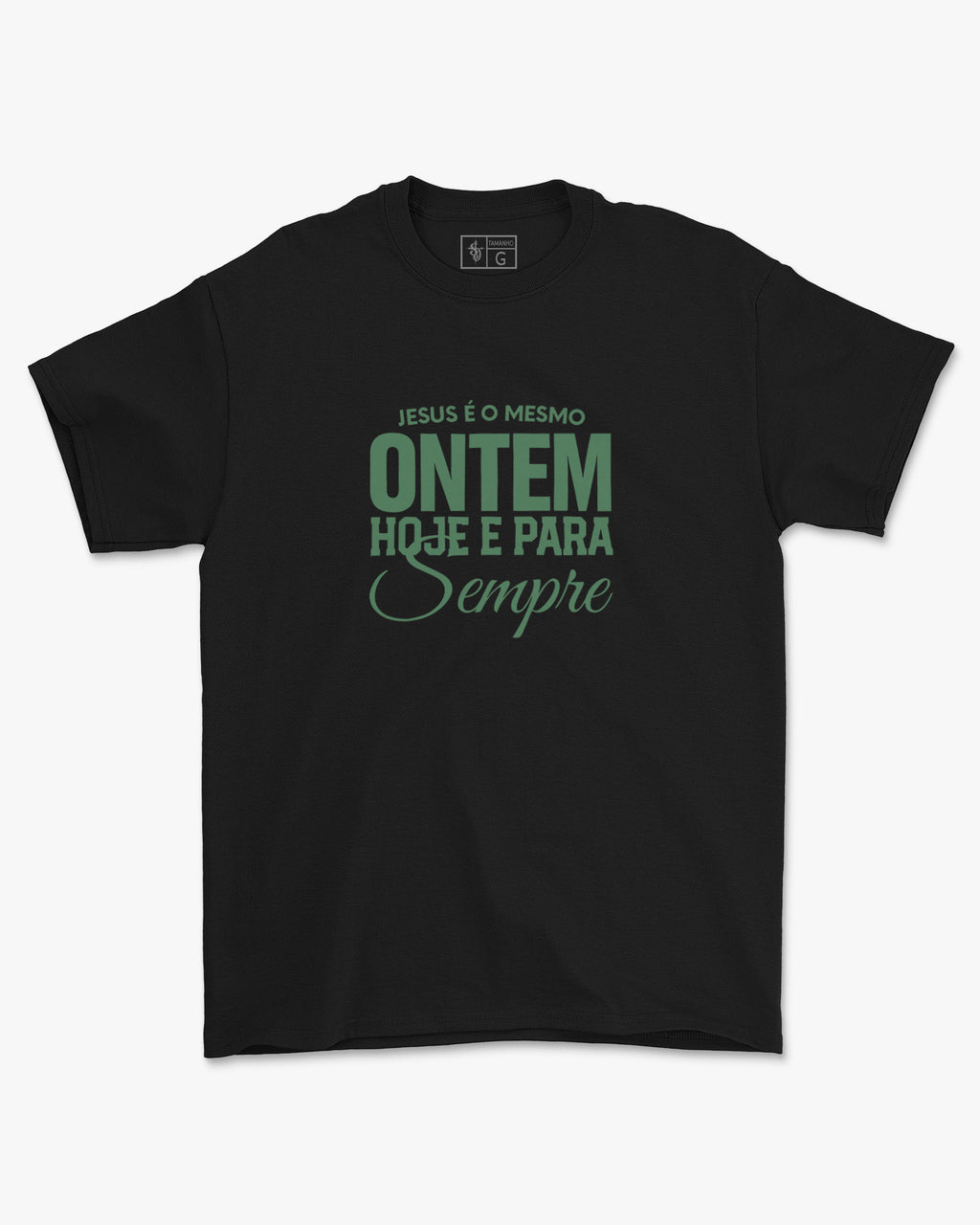 Camiseta de Algodão Jesus É O Mesmo