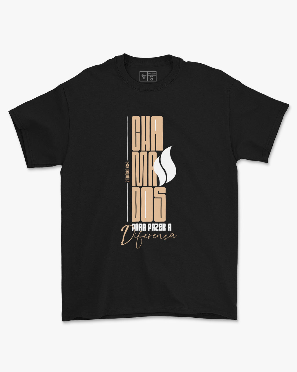 Camiseta de Algodão Chamados Para Fazer A Diferença