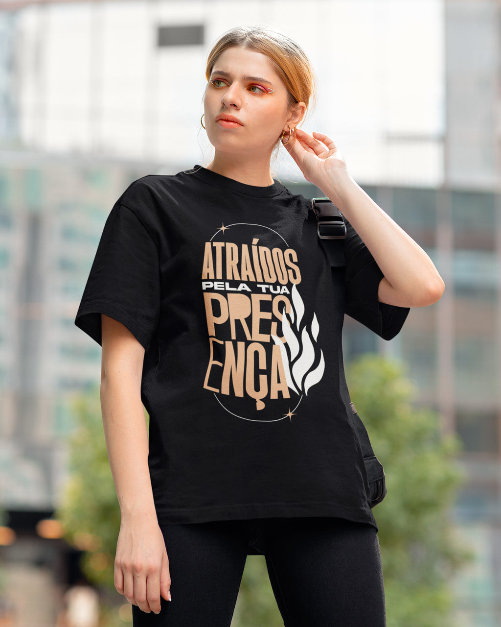 Camiseta de Algodão Tua Presença