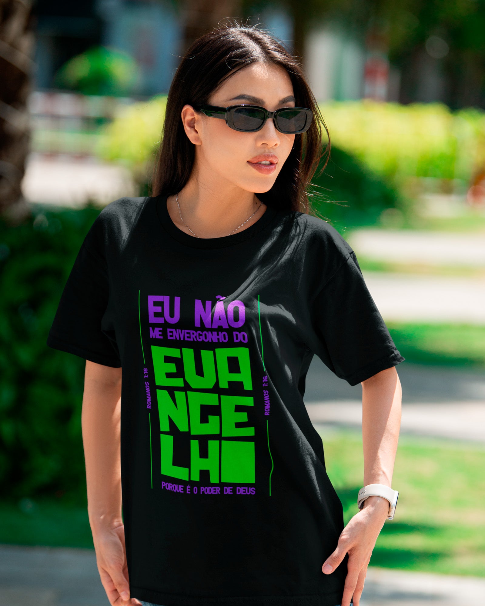 Camiseta de Algodão Evangelho