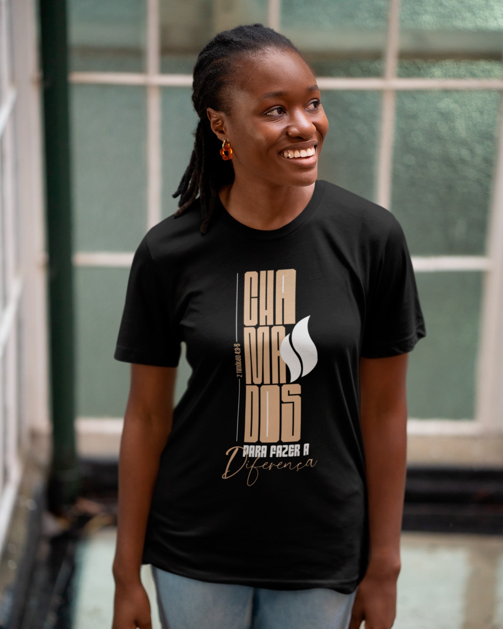 Camiseta de Algodão Chamados Para Fazer A Diferença