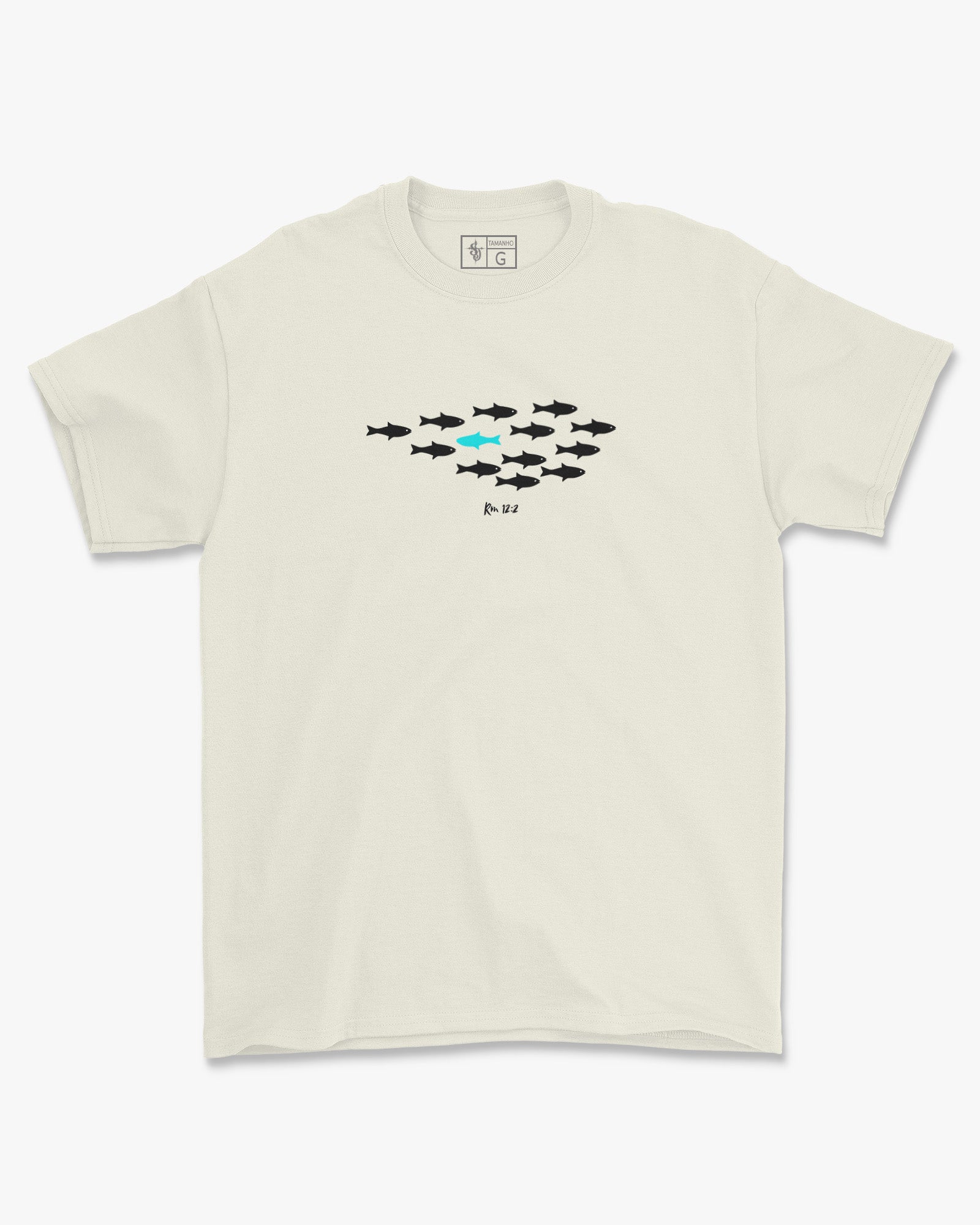 Camiseta de Algodão Rm 12:2