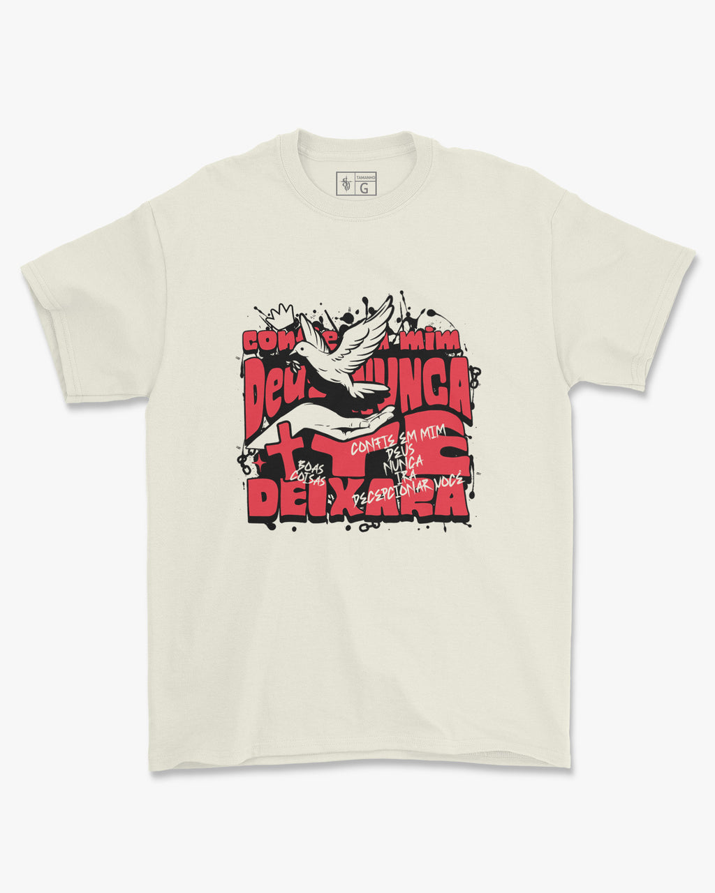 Camiseta de Algodão Confie Em Mim