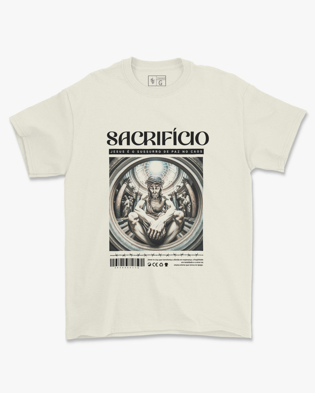 Camiseta de Algodão Sacrifício