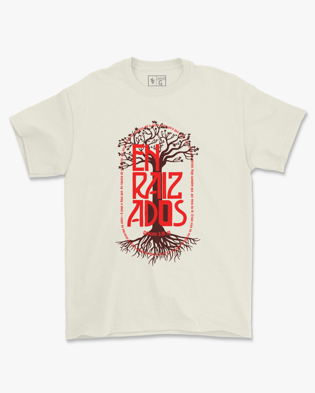 Camiseta de Algodão Enraizados